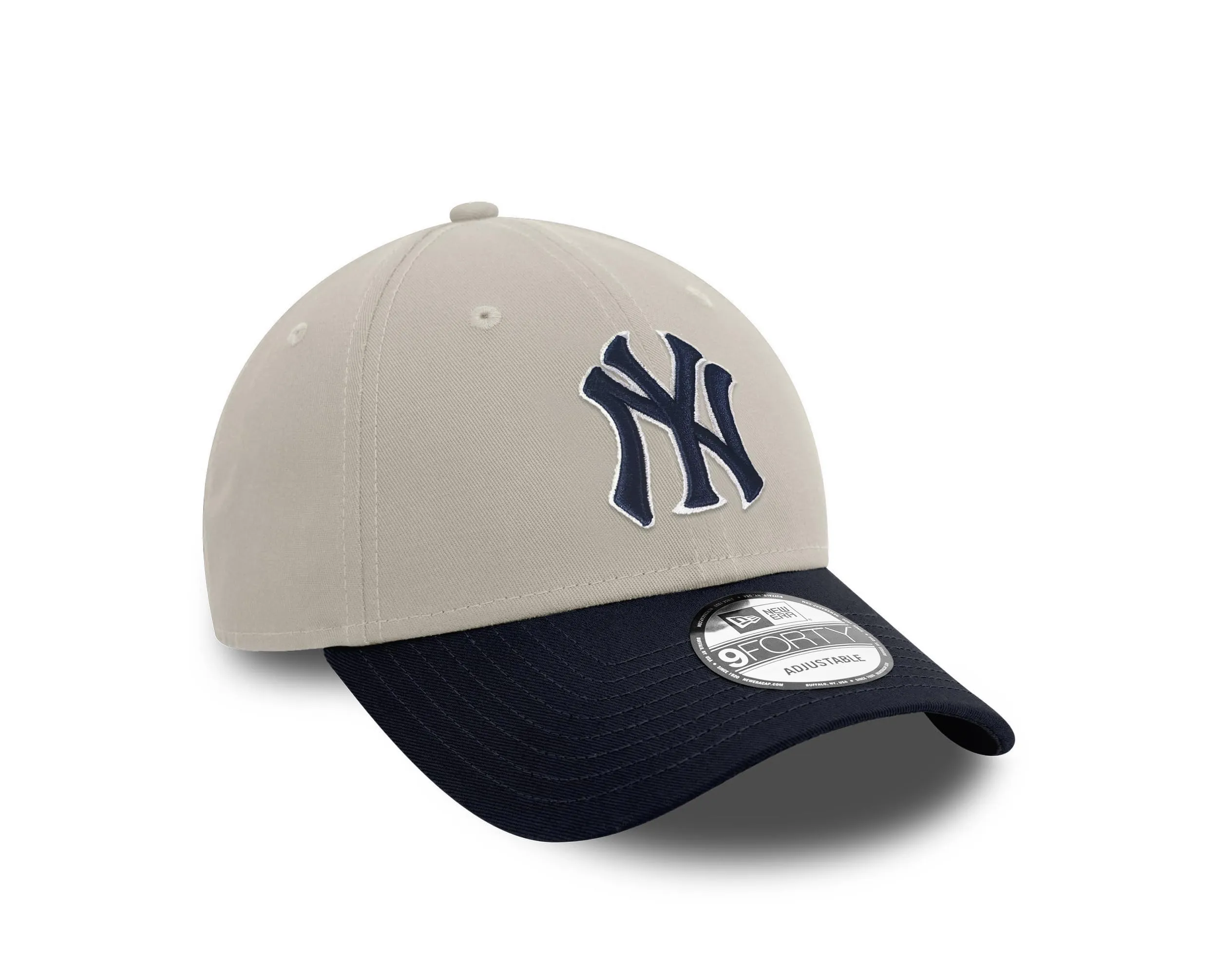 New Era New York Yankees 9Forty Cappello Regolabile Beige - immagine 2