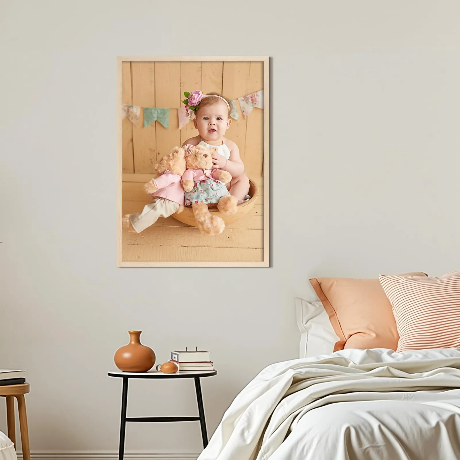 Ditwis Cornice in Alluminio, 50x70 cm, Color Naturale - immagine 6