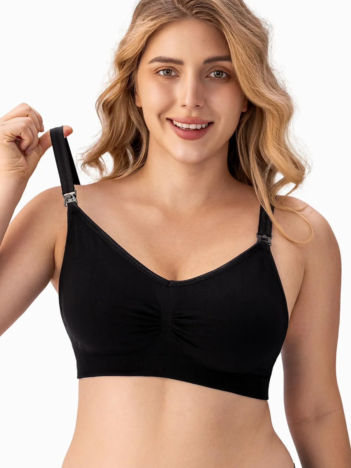 HBselect Reggiseno Allattamento con Estensione, Set da 3 Pezzi - immagine 8