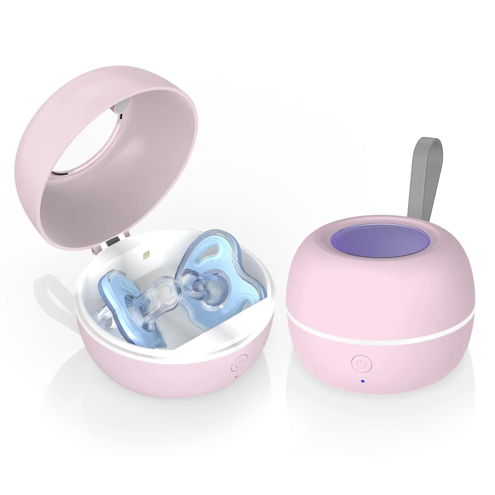 MOMMED Sterilizzatore UV Portatile per Succhietti, Rosa - immagine 1