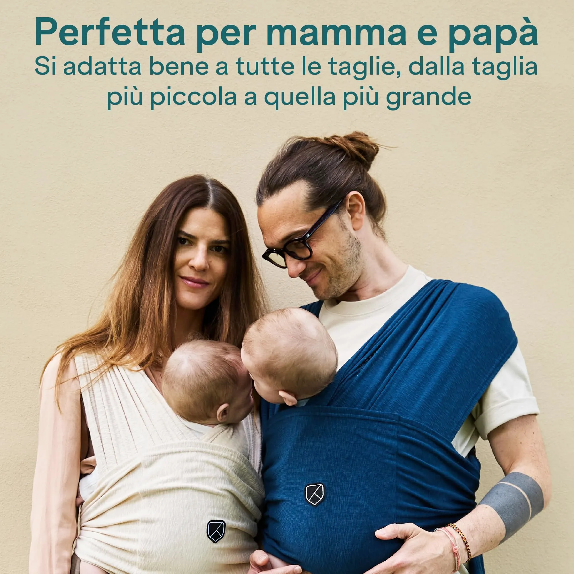 Koala Babycare Fascia Porta Bebe Neonato Regolabile Unisex, Fino a 9kg, Antracite - immagine 6