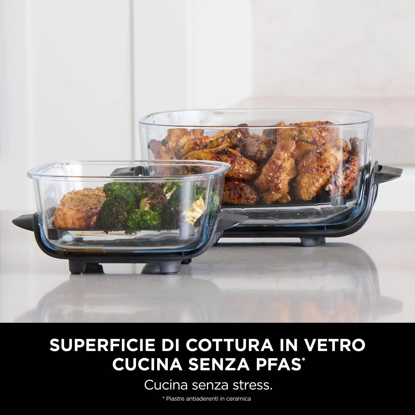 Ninja CRISPi Friggitrice ad Aria Portatile, 3,8L, Grigio - immagine 8