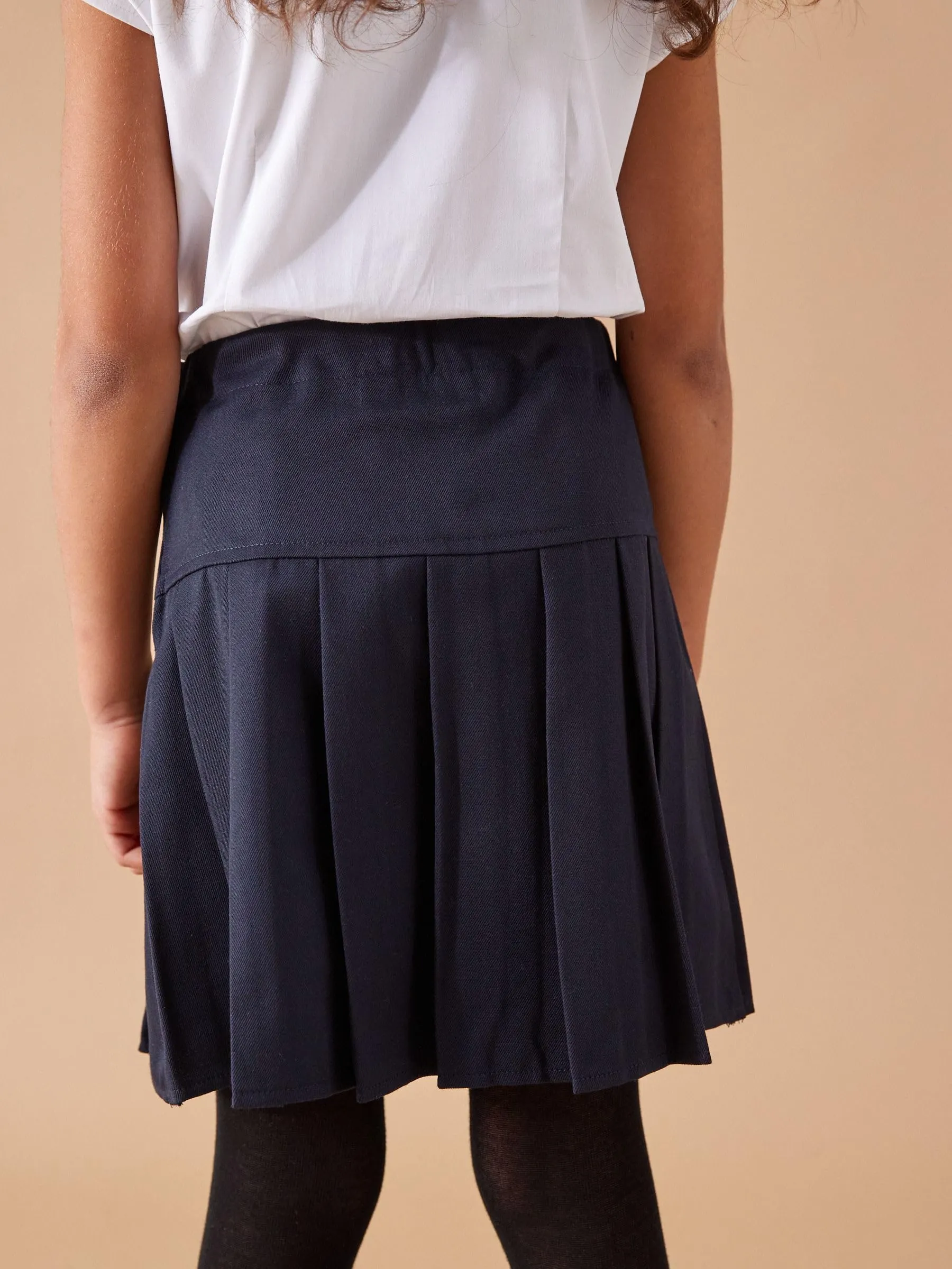Next Ragazza Confezione da 2 Gonne a Pieghe per la Scuola Blu Marino 10 Anni - immagine 3