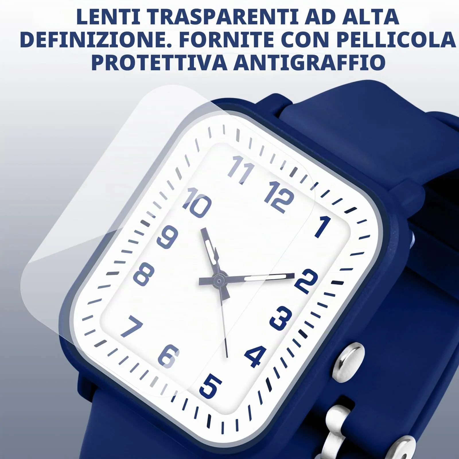 GUUMUXIN Orologio Bambini Impermeabile 50m Cinturino TPU 4-15 Anni - immagine 4