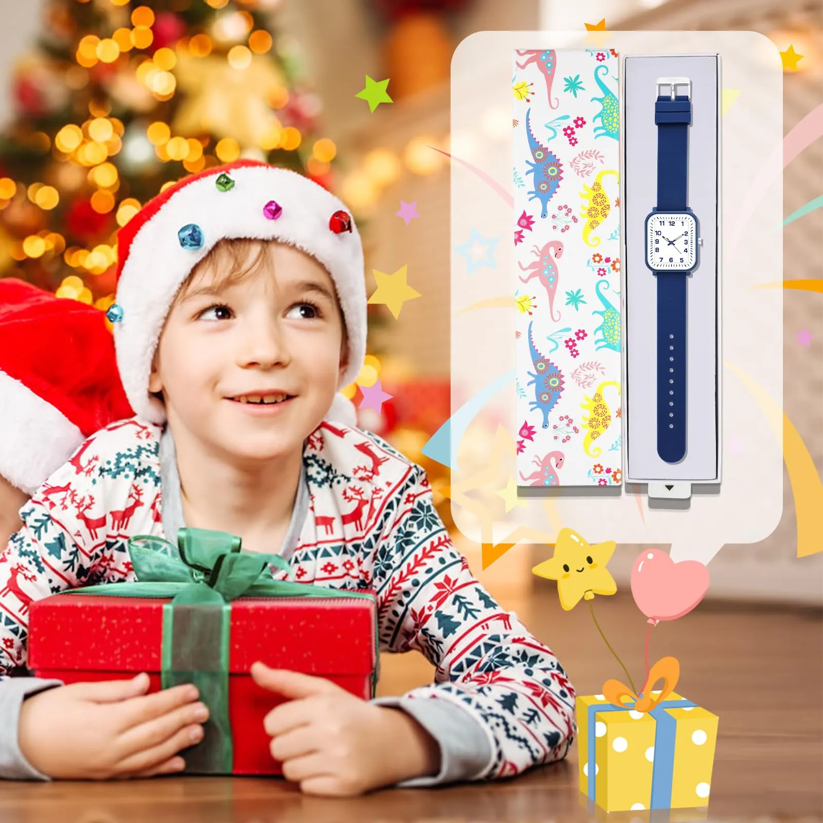 GUUMUXIN Orologio Bambini Impermeabile 50m Cinturino TPU 4-15 Anni - immagine 6