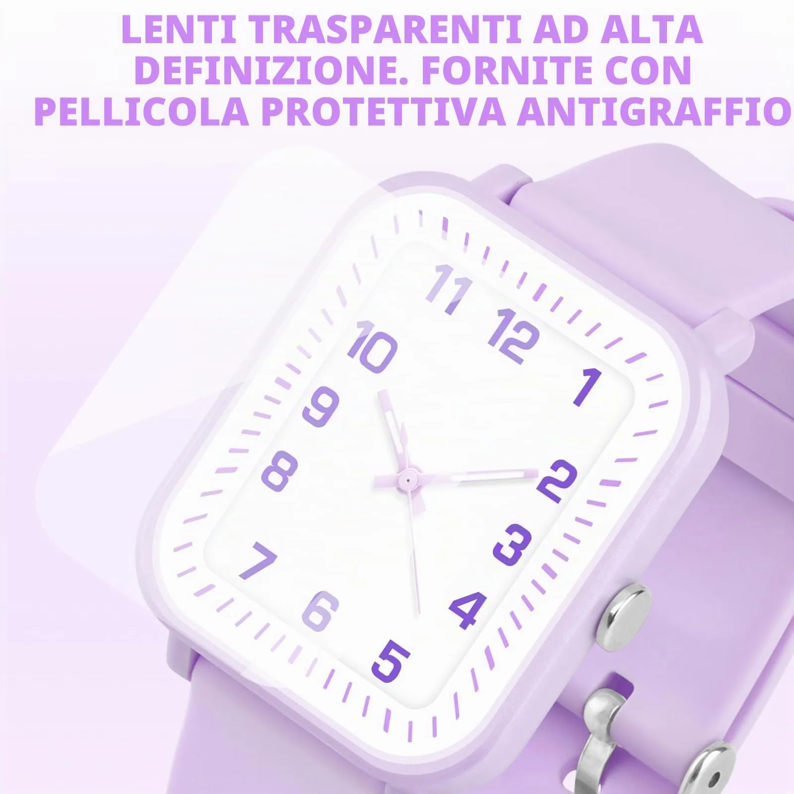 GUUMUXIN Orologio Bambini Impermeabile 50m Cinturino in TPU 4-15 Anni - immagine 2