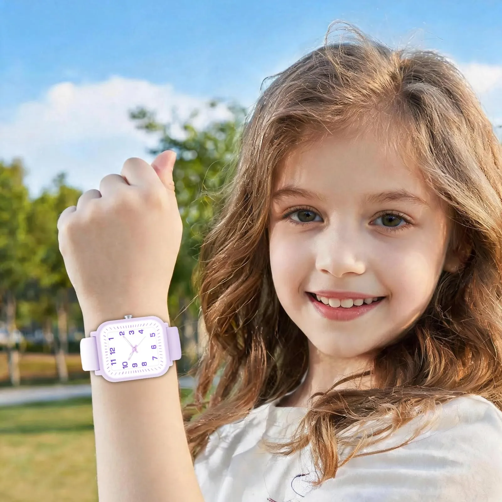 Juboos Orologio Analogico per Bambini e Ragazzi, Impermeabile 50m, 7-18 Anni - immagine 5