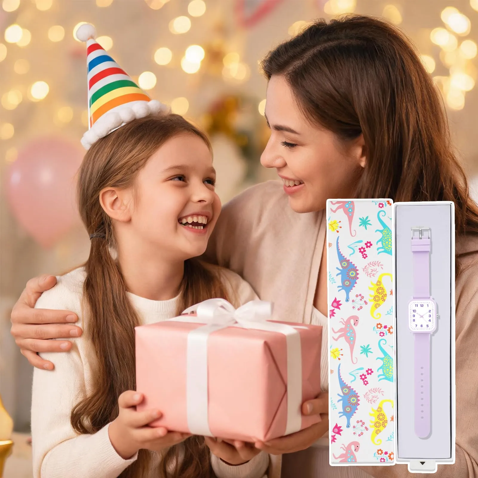 Juboos Orologio Analogico per Bambini e Ragazzi, Impermeabile 50m, 7-18 Anni - immagine 6