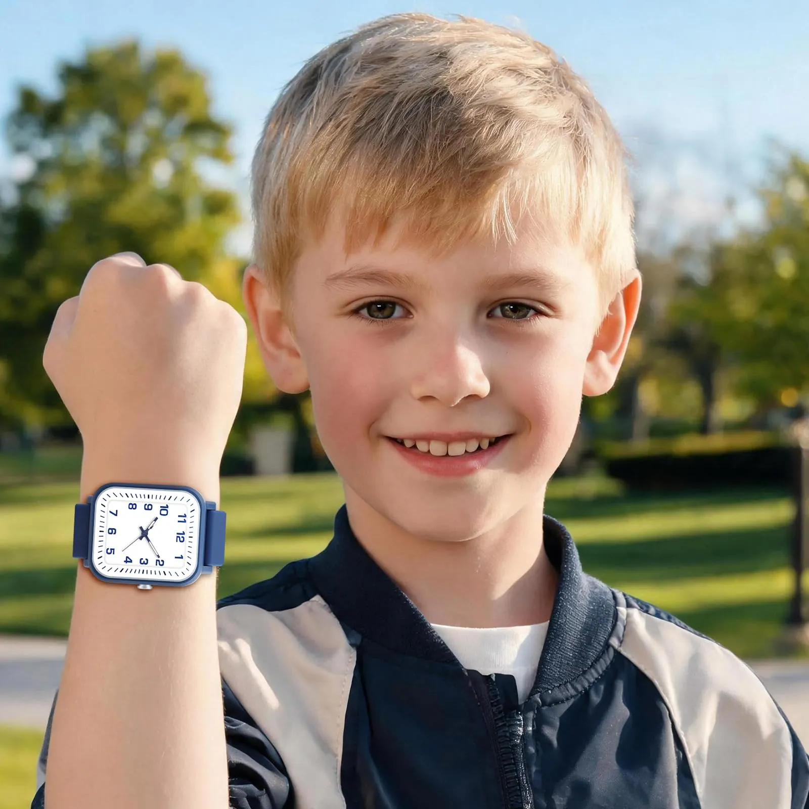 Juboos Orologio Analogico Impermeabile per Bambini Ragazzi Ragazze 7-18 anni - immagine 5
