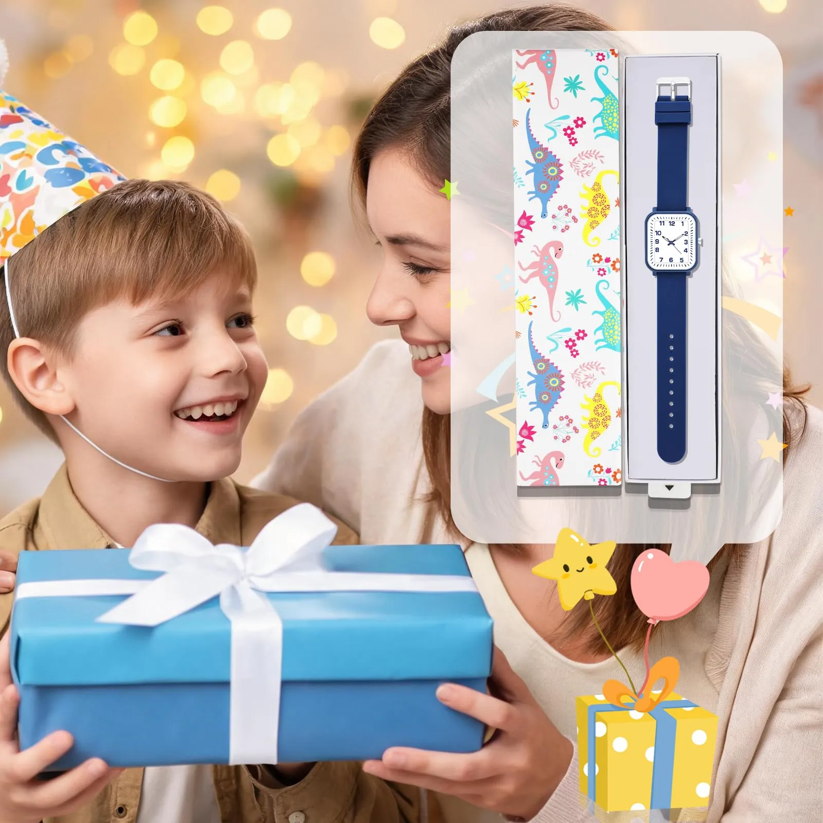 Juboos Orologio Analogico Impermeabile per Bambini Ragazzi Ragazze 7-18 anni - immagine 6