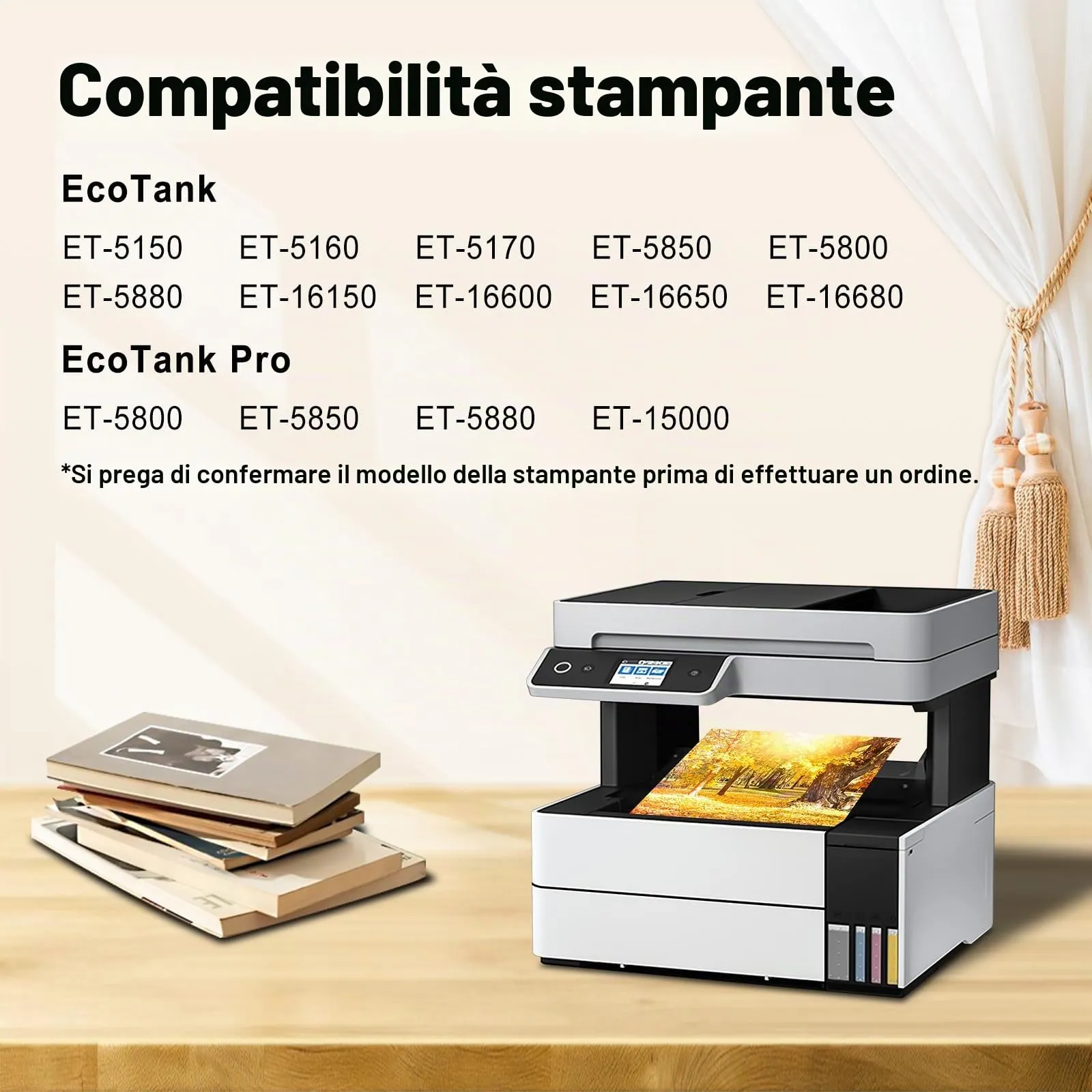 Miss Deer 113 Inchiostro Compatibile per Epson EcoTank ET-5100 ET-5150 ET-5160 ET-5170 ET-5800 ET-5850 ET-15000 ET-16150 ET-16600 ET-16650 (2BK/1C/1M/1Y) - immagine 2
