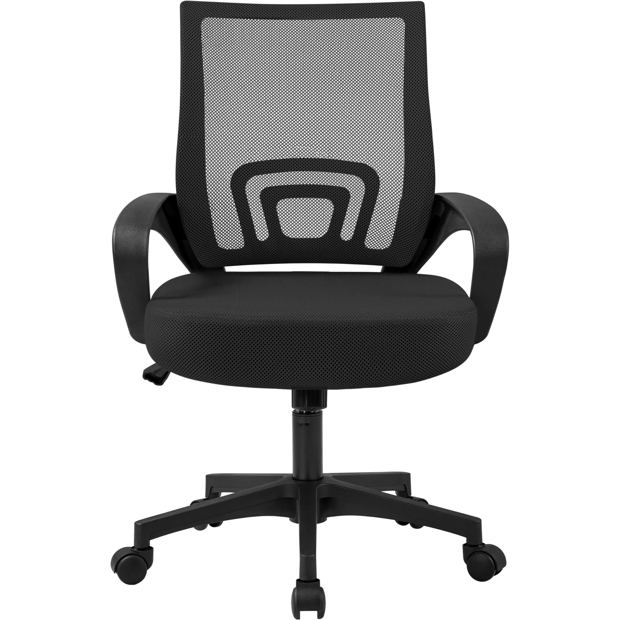 Soberine Sedia da Ufficio Ergonomica con Supporto Lombare, Braccioli, Rete Traspirante, Portata 136 kg, Nero - immagine 1