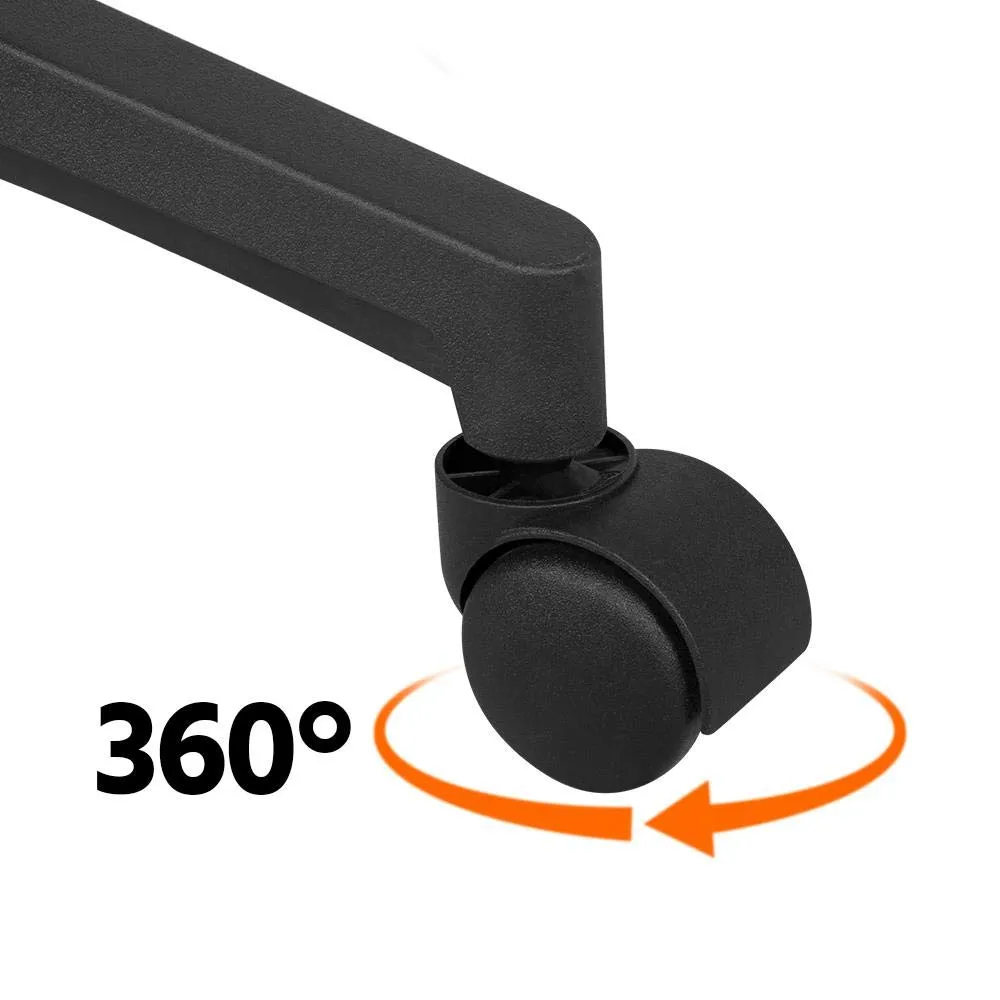 Soberine Sedia da Ufficio Ergonomica con Supporto Lombare, Braccioli, Rete Traspirante, Portata 136 kg, Nero - immagine 7
