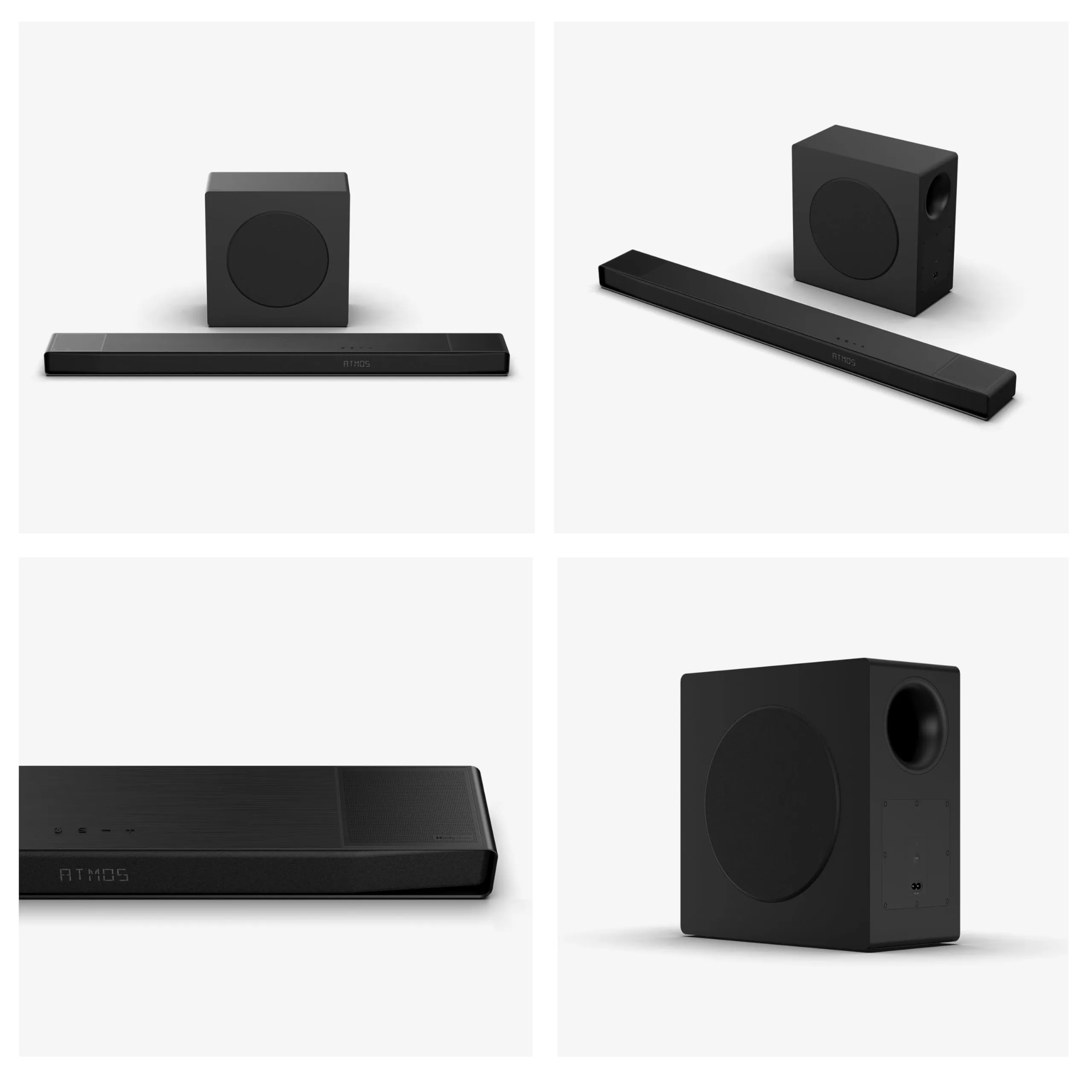 Hisense AX3120Q Soundbar 3.1.2 with Wireless Subwoofer, Dolby Atmos, DTS:X, Bluetooth, HDMI, USB, Optical Audio Input - immagine 4