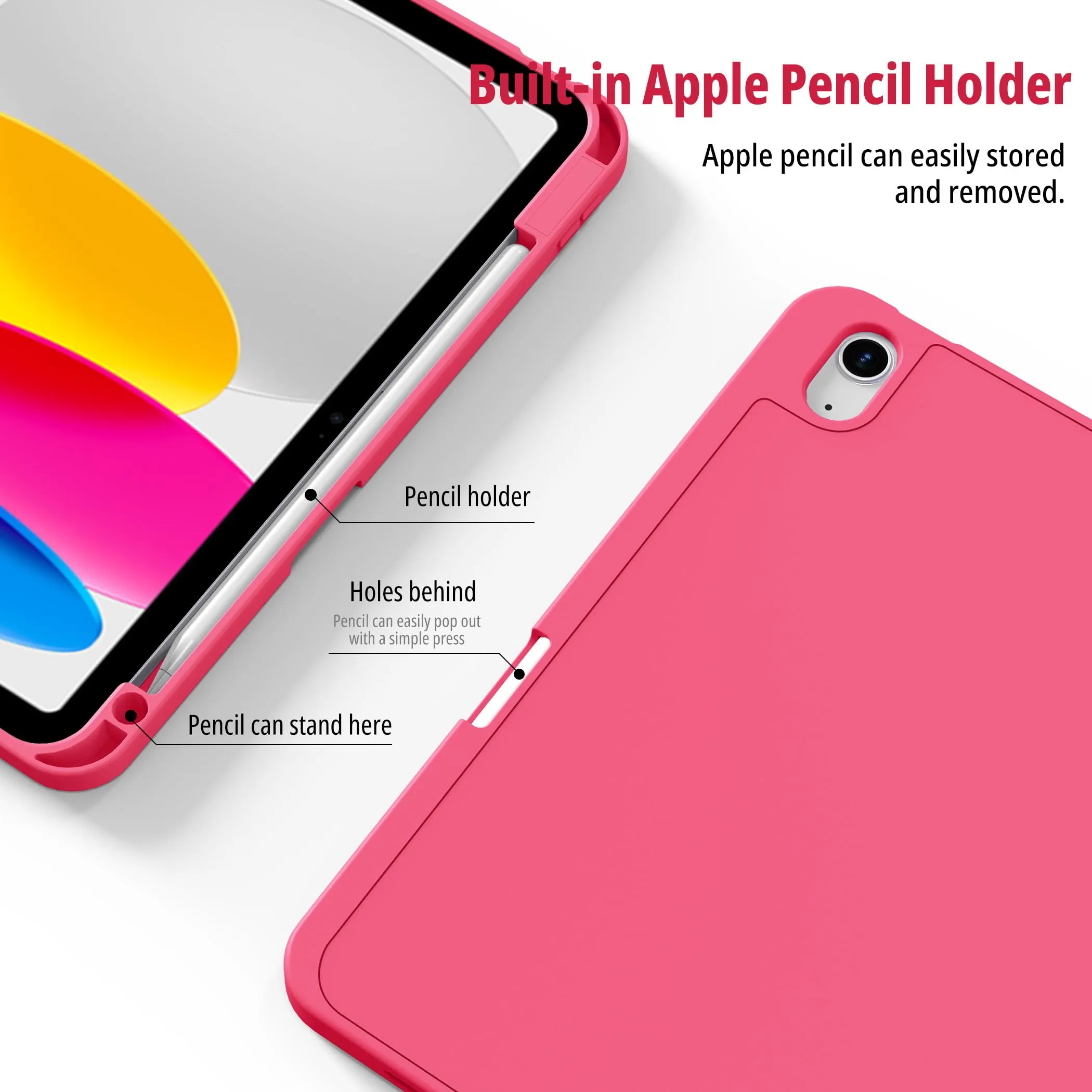 CACOE Cover for iPad 11th Generation (A16) and iPad 10th Generation (10.9 inch) - immagine 3