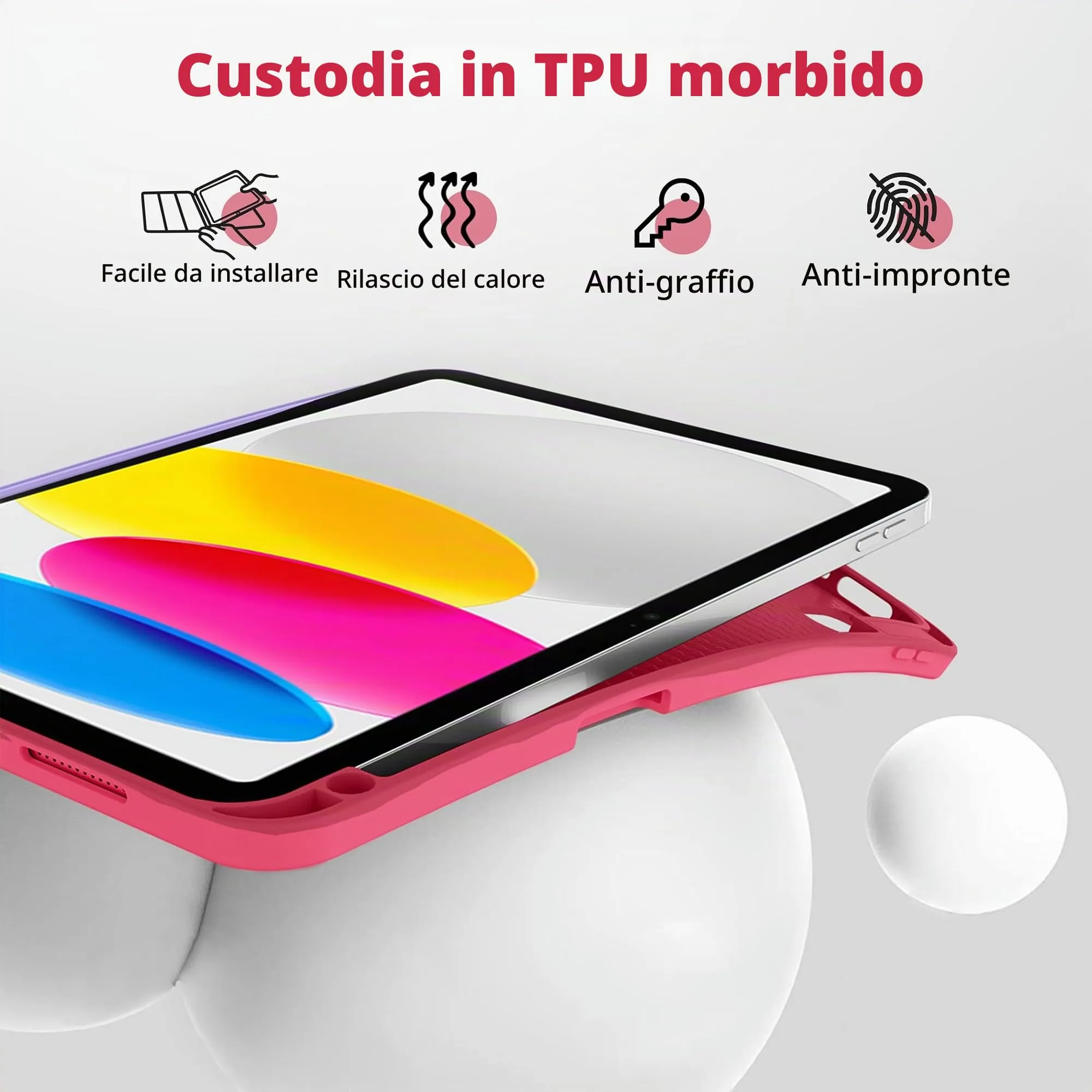 CACOE Cover for iPad 11th Generation (A16) and iPad 10th Generation (10.9 inch) - immagine 5