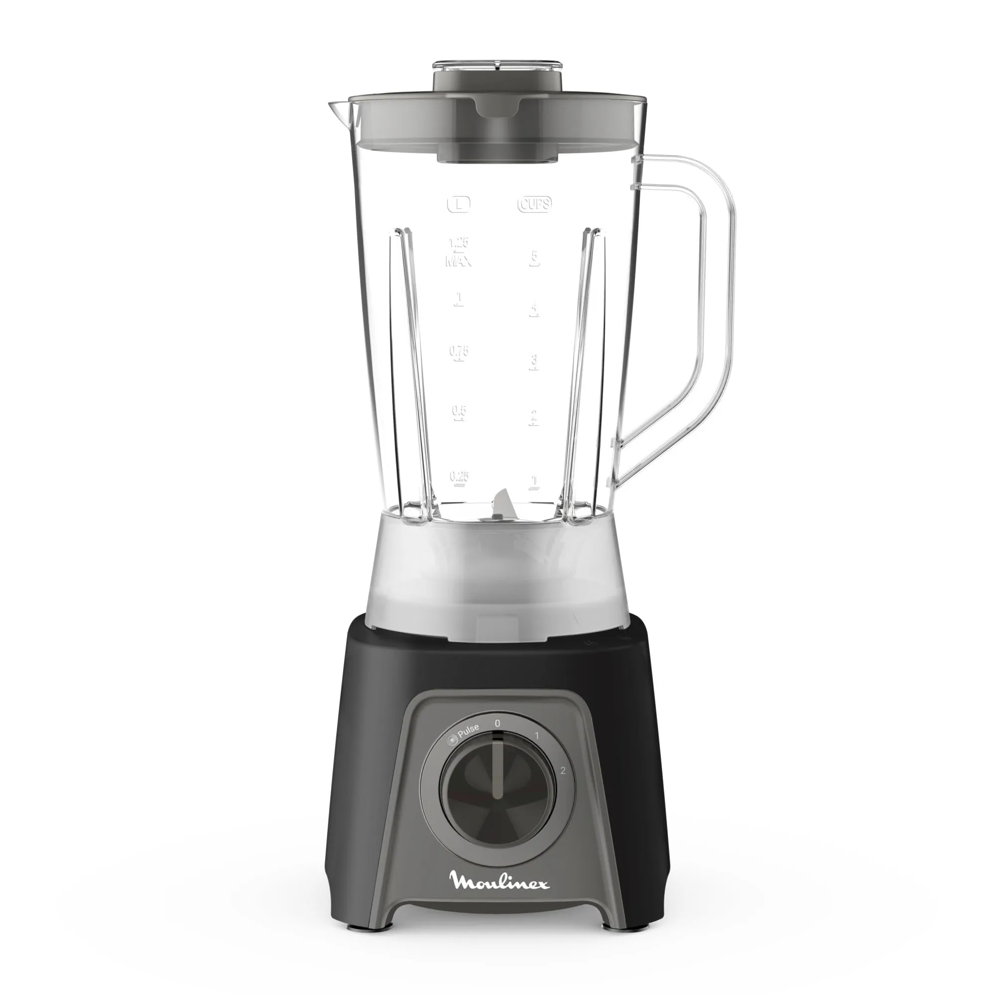 Moulinex Blendeo+ Frullatore 1.5L, Lame Zelkrom, Smart Lock, 450W, 2 Velocità, LM2C08F0 - immagine 2