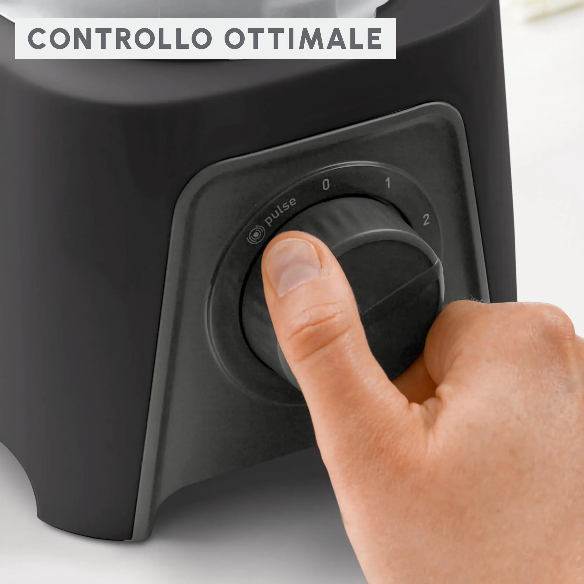 Moulinex Blendeo+ Frullatore 1.5L, Lame Zelkrom, Smart Lock, 450W, 2 Velocità, LM2C08F0 - immagine 6