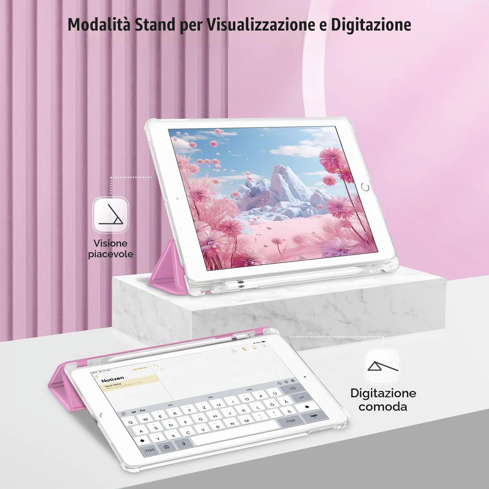 FINTIE Cover per iPad 9a/8a/7a Generazione 10,2 Pollici (2021/2020/2019) - immagine 3