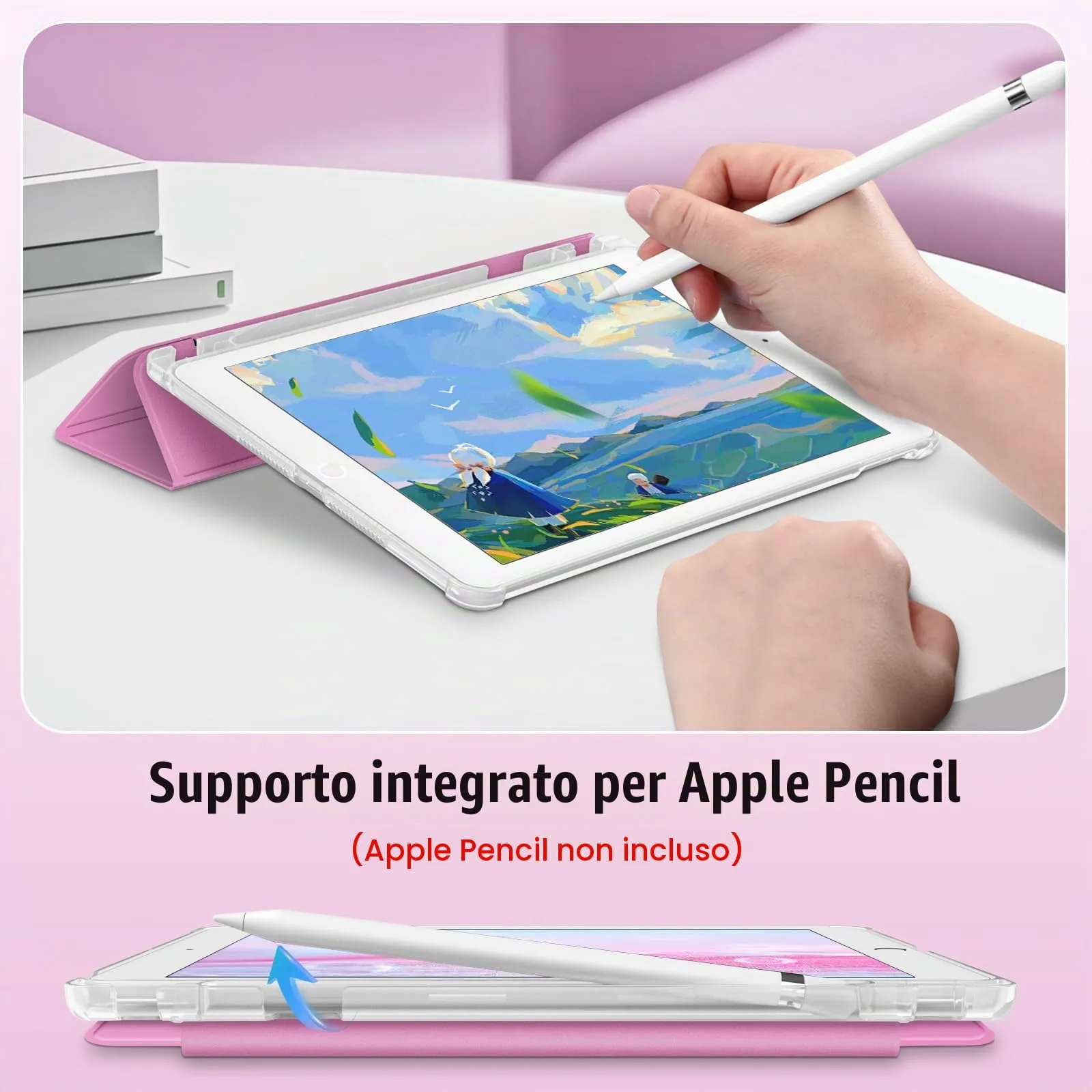 FINTIE Cover per iPad 9a/8a/7a Generazione 10,2 Pollici (2021/2020/2019) - immagine 6