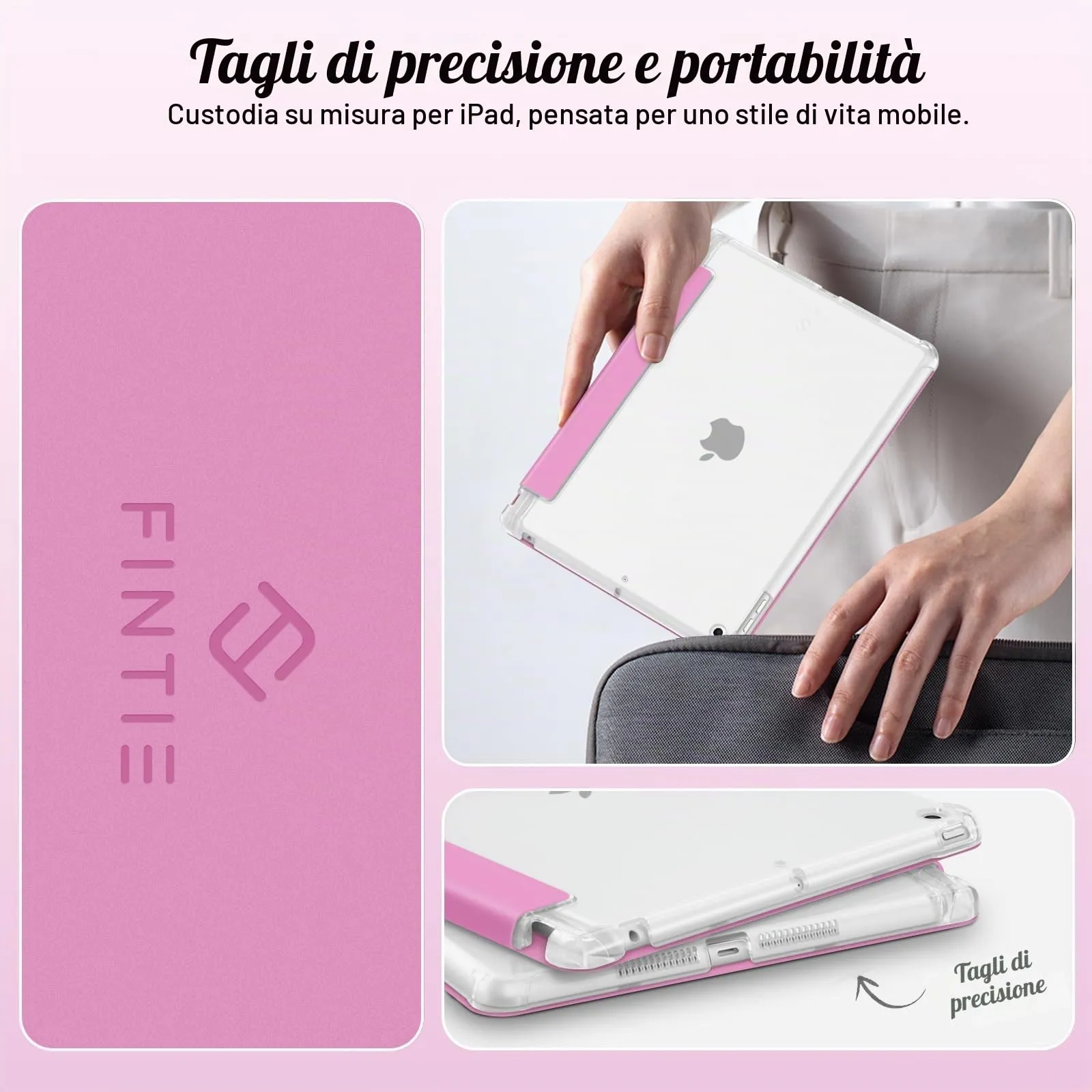 FINTIE Cover per iPad 9a/8a/7a Generazione 10,2 Pollici (2021/2020/2019) - immagine 7