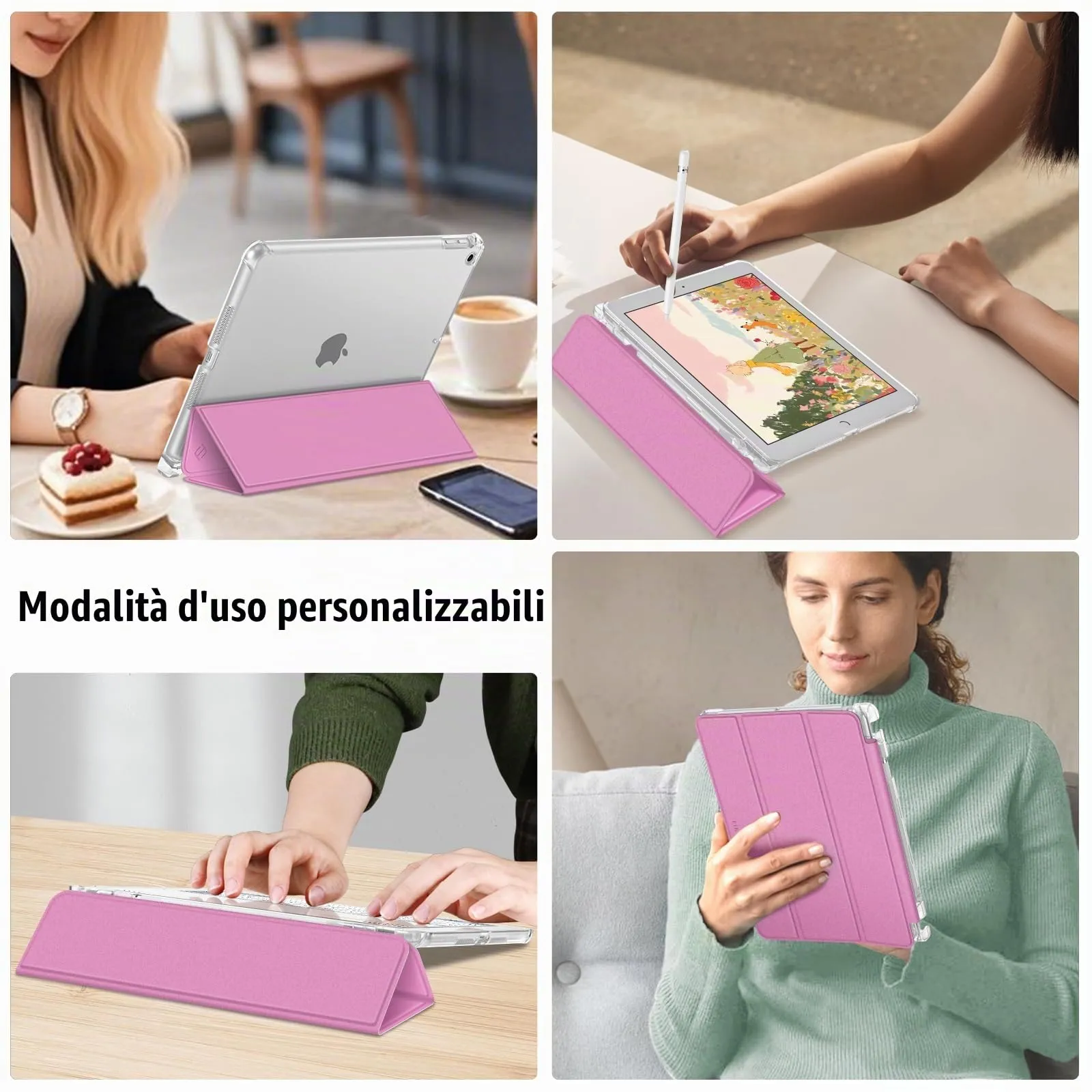 FINTIE Cover per iPad 9a/8a/7a Generazione 10,2 Pollici (2021/2020/2019) - immagine 9