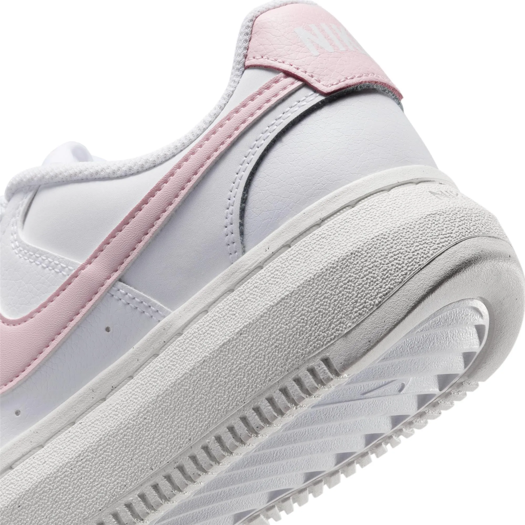 Nike Court Vision Alta Damenschuh DZ5394-105 Corda in Schiuma Bianca e Rosa, 42 EU - immagine 8