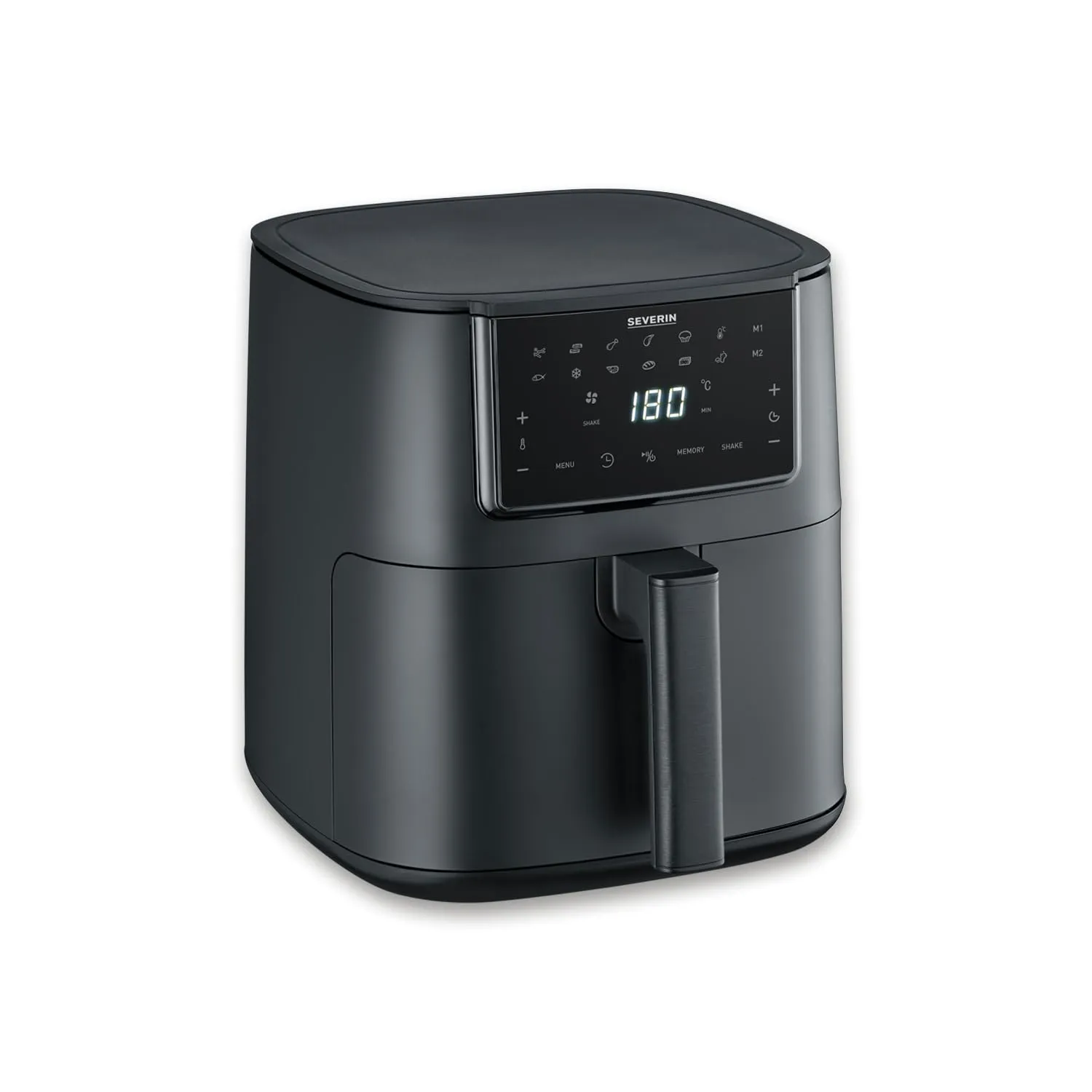 Severin Friggitrice ad Aria Calda XXL 7L 1700W Display Touch, 12 Programmi, Rivestimento Ceramica, Nero - FR 2462 - immagine 2