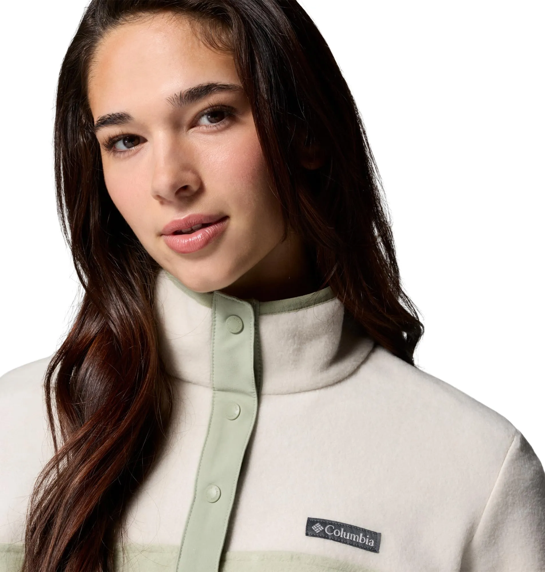 Columbia Benton Springs 1/2 Snap Pullover 2, Safari/Dark Stone, XS - immagine 3