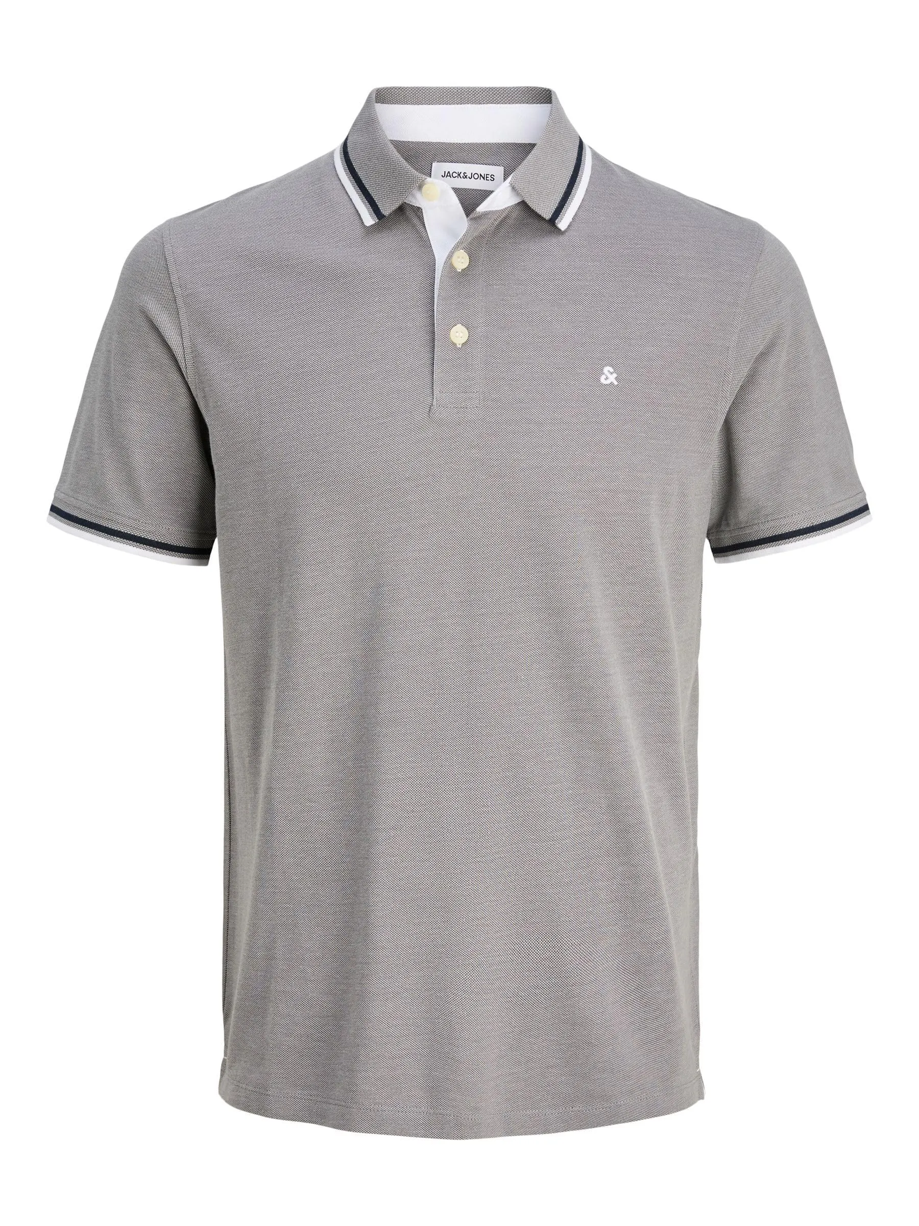 Jack & Jones Jjepaulos Polo Shirt Plus Size - Ultimate Grey - immagine 1