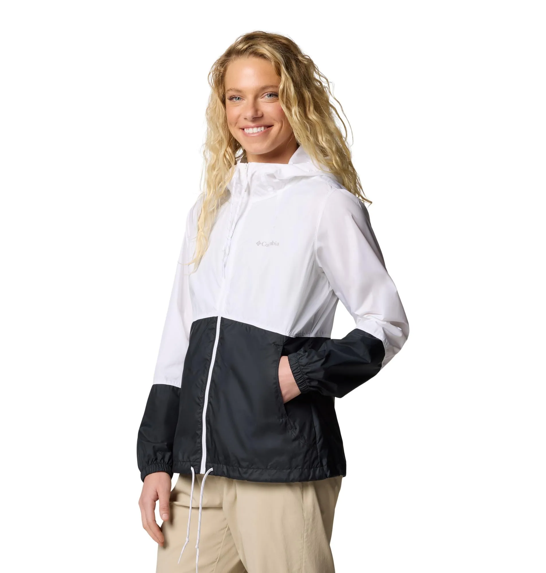 Columbia Flash Forward II Giacca a vento Donna - White/Black - L - immagine 3