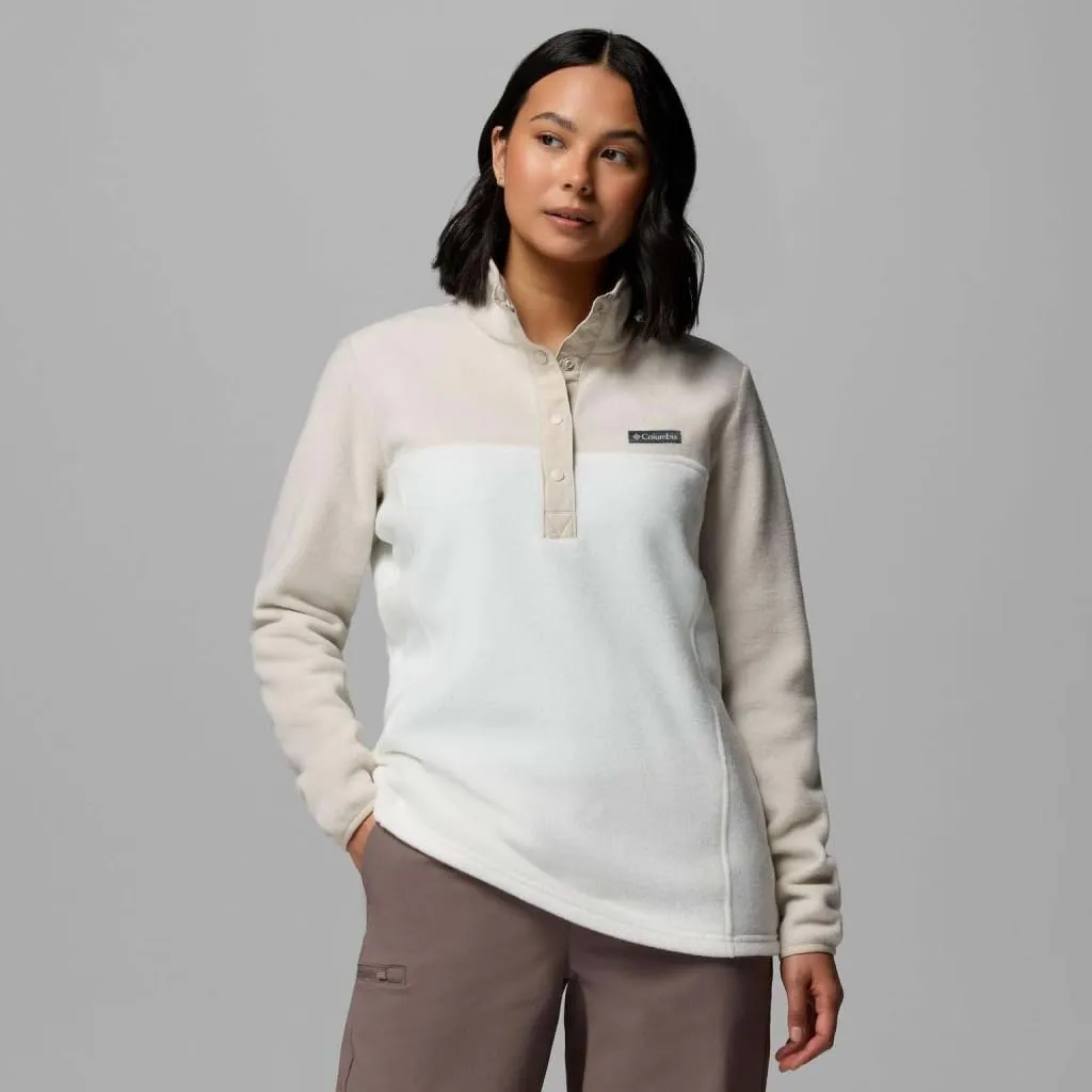Columbia Benton Springs 1/2 Snap Pullover II, Sea Salt/Dark Stone, M - immagine 3