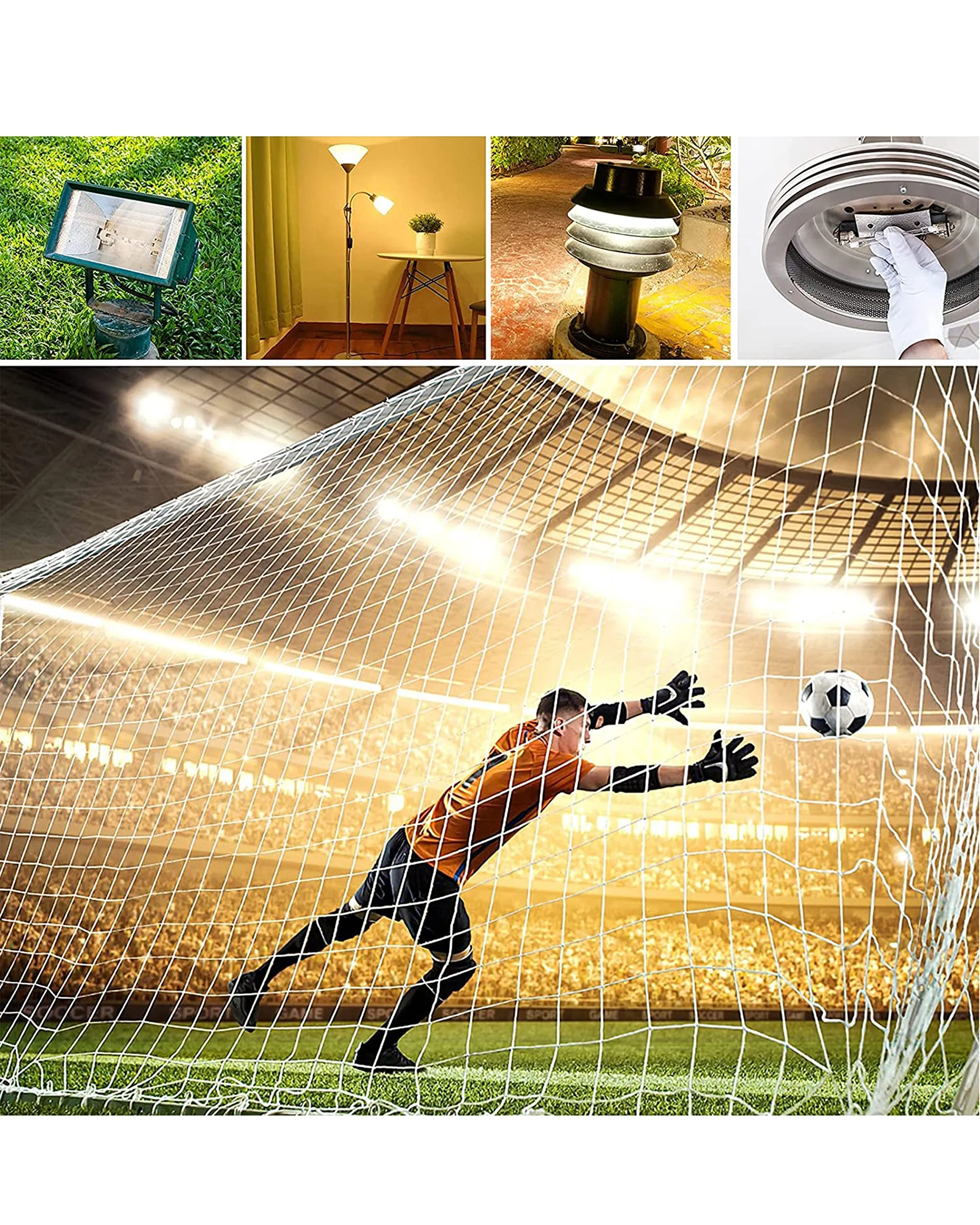Jaenmsa R7S Lampadine Alogene 1000W 189mm J189 230V Bianco Caldo 2700K Dimmerabili, Confezione da 5 - immagine 6