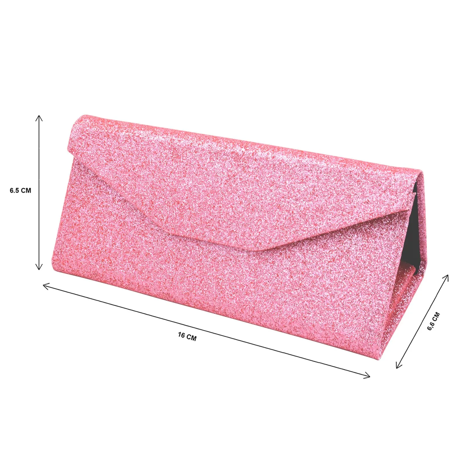 TBOC Custodia Pieghevole Rigida per Occhiali - Rosa Fantasia - immagine 6