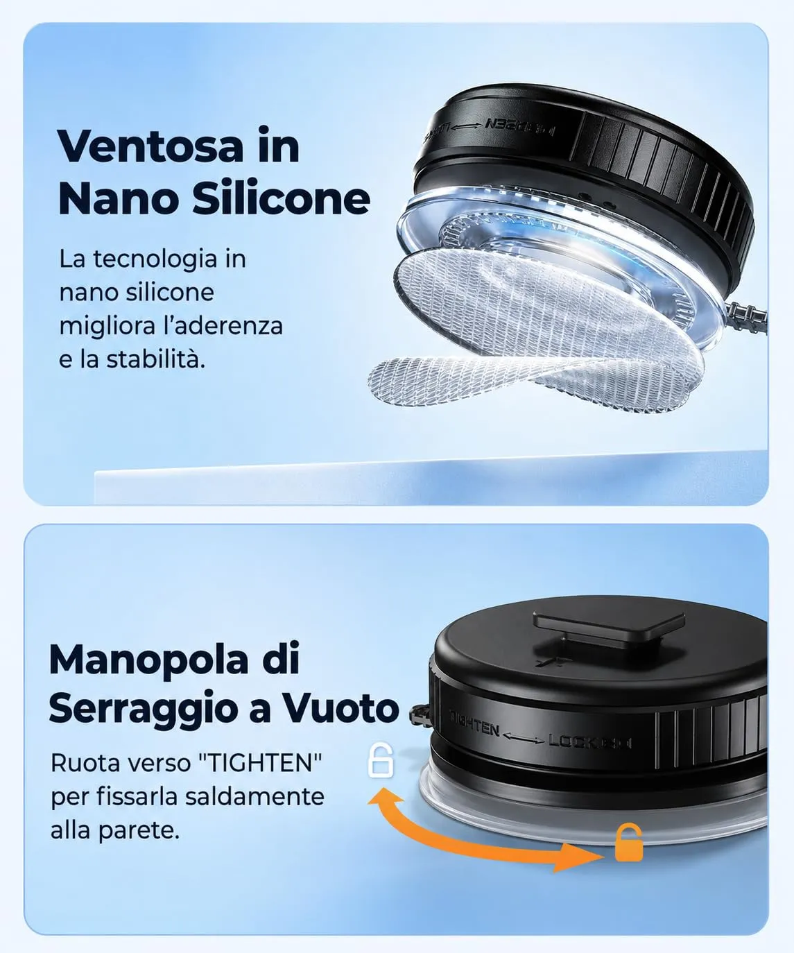 UOHHBOE Cassa Bluetooth Doccia IPX7 con Ventosa e Supporto Schede TF - immagine 7