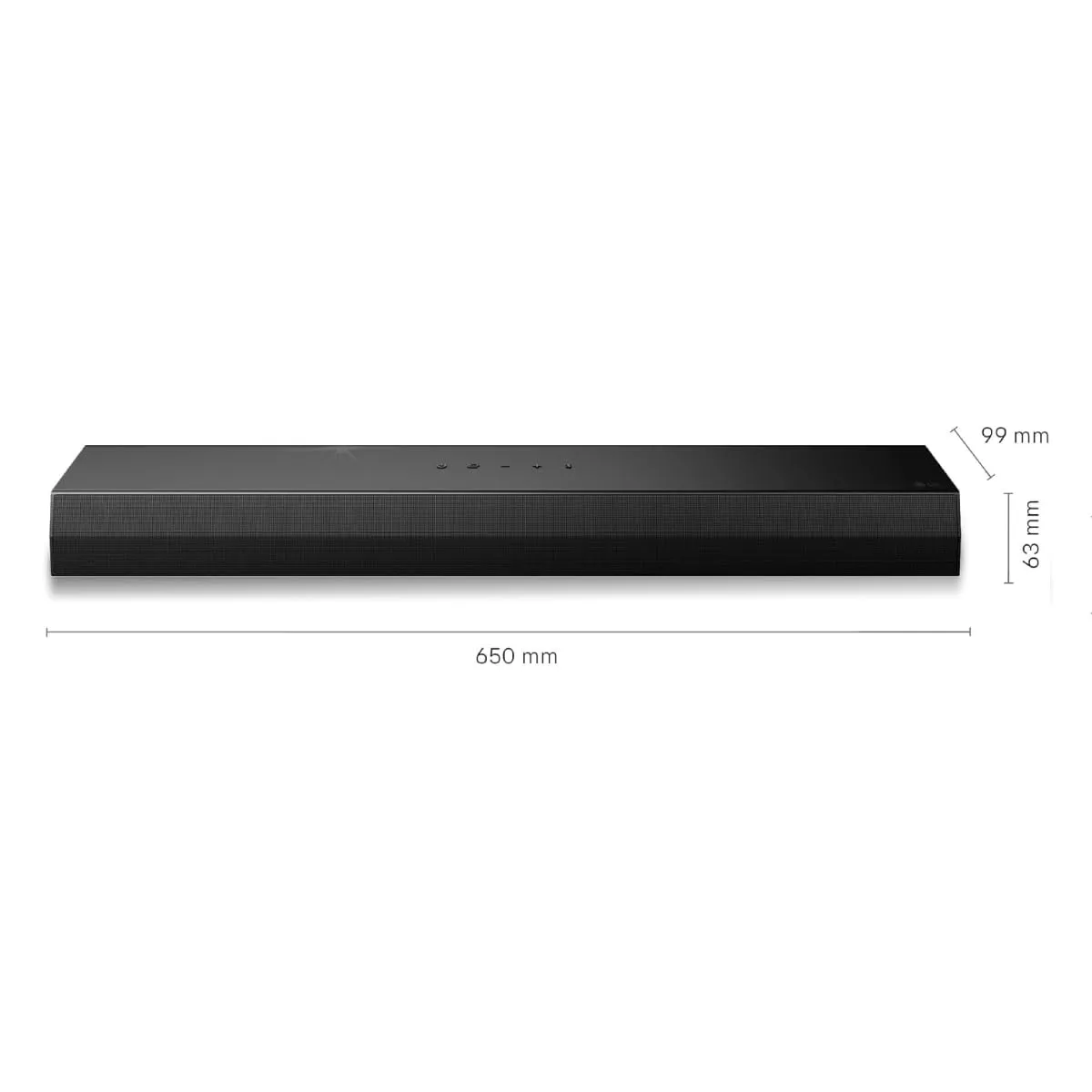LG S20A Soundbar 50W Bluetooth, 2 Canali, Dolby Digital, DTS, AI Sound Pro, HDMI ARC, USB - immagine 4