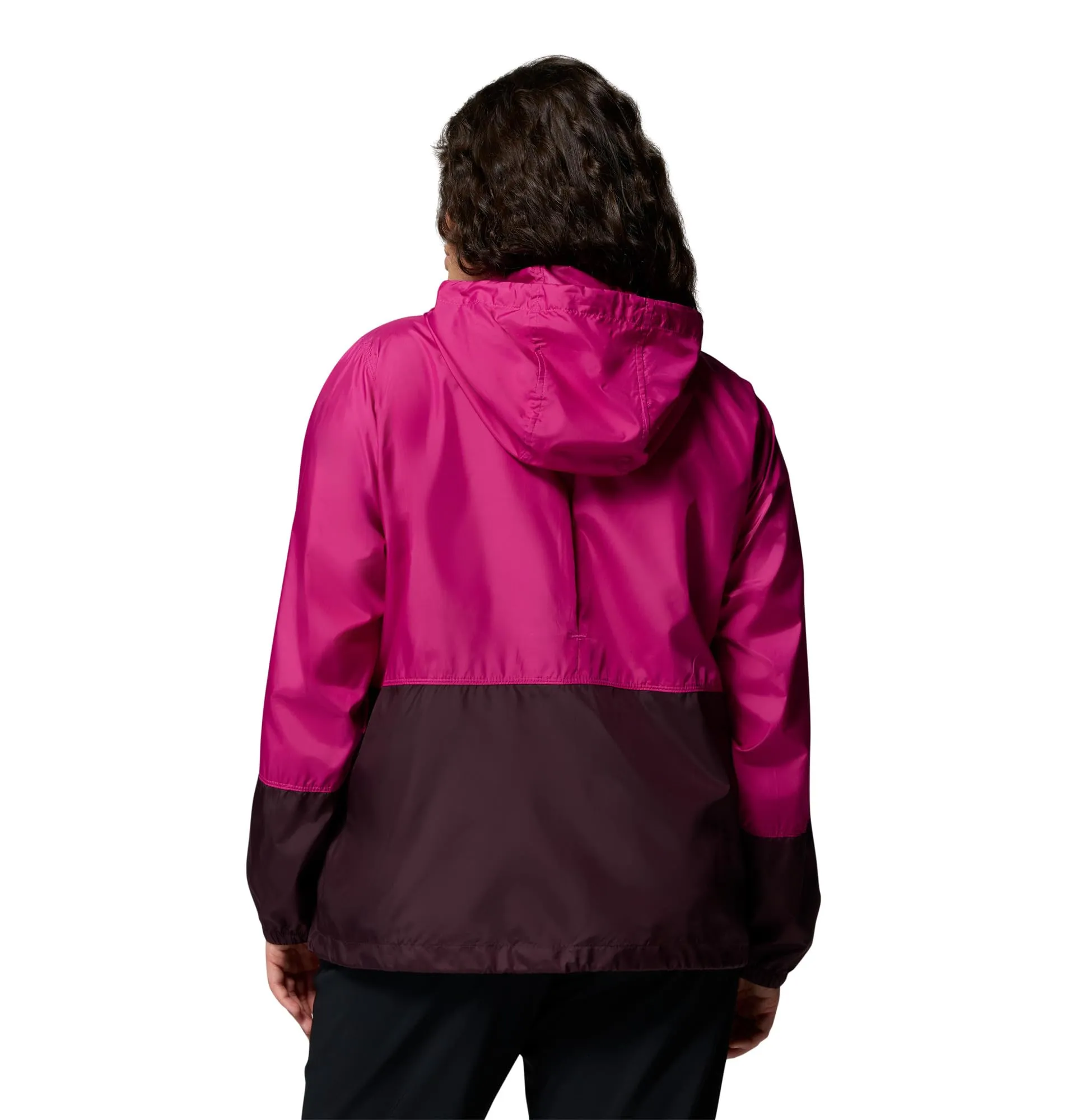 Columbia Flash Forward II Giacca a vento da donna, XXL, Fucsia/Moonvista - immagine 6