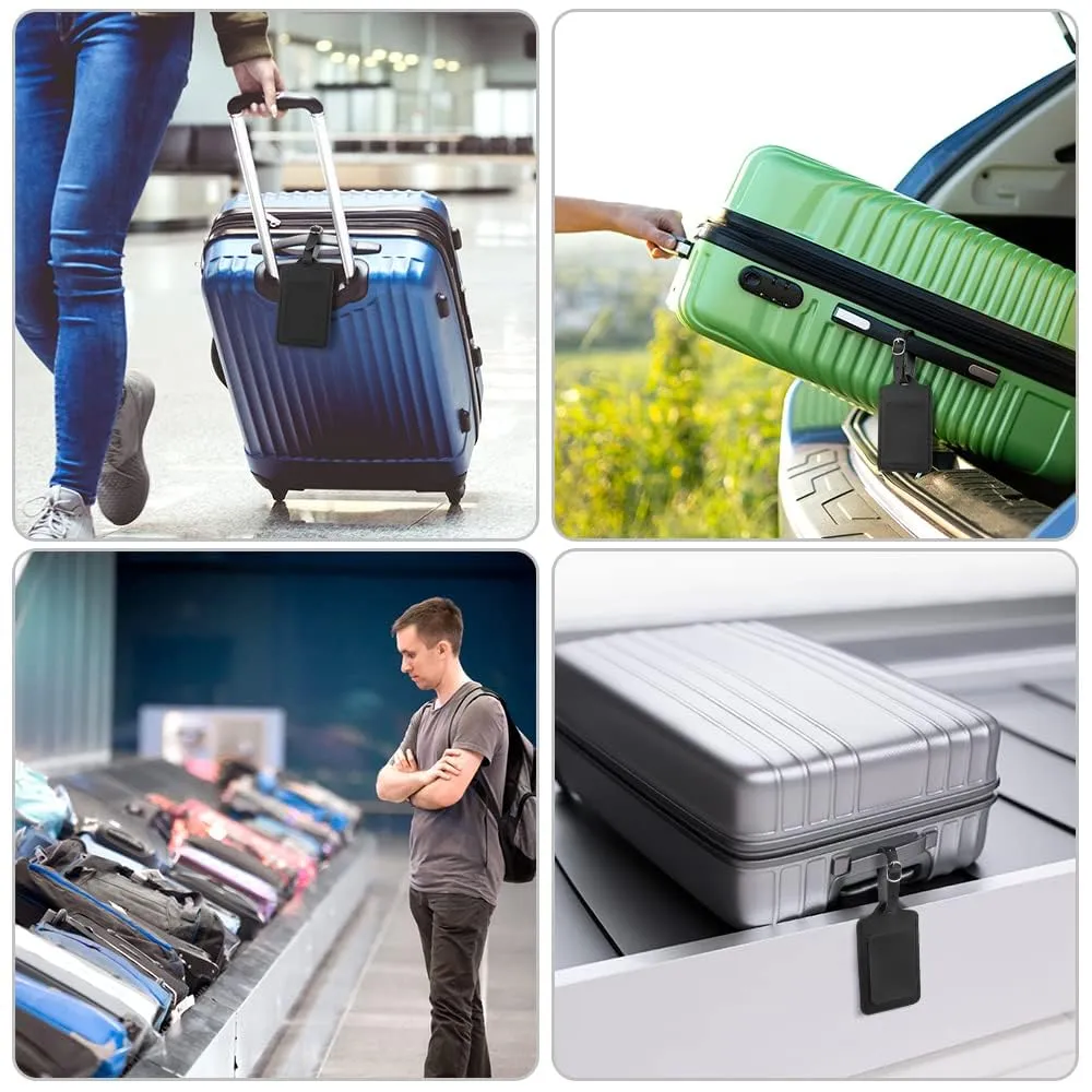 flintronic Viaggio Bagagli Tag, 2 Pezzi Etichette per Valigia - immagine 7