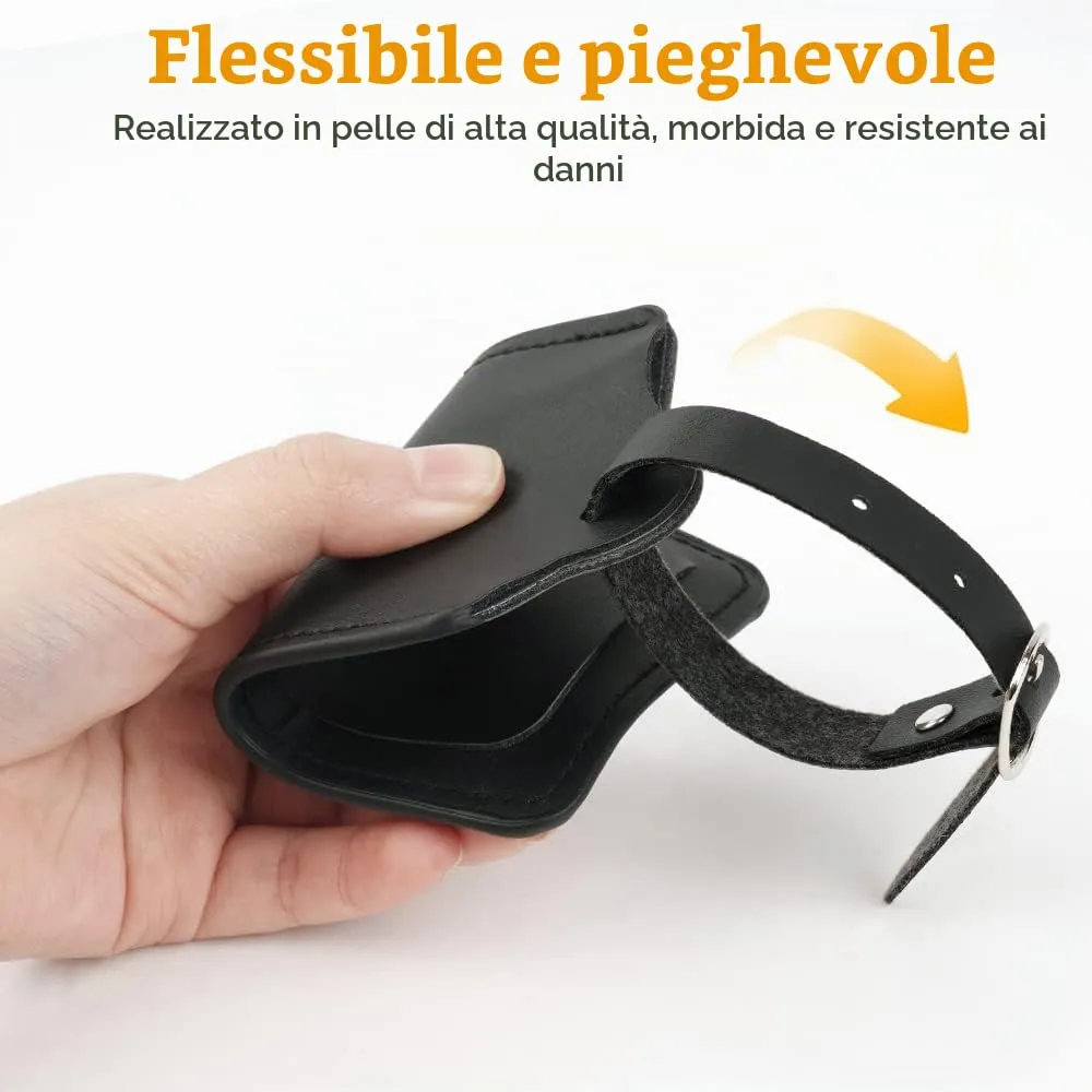 flintronic Viaggio Bagagli Tag, 4 Pezzi, Nero - immagine 4