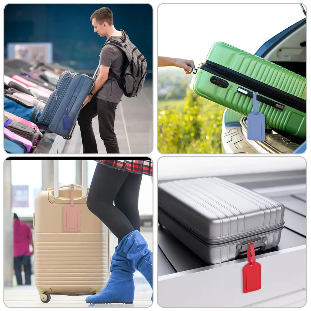 flintronic Viaggio Bagagli Tag, 6 Pezzi Etichette per Valigia - immagine 6