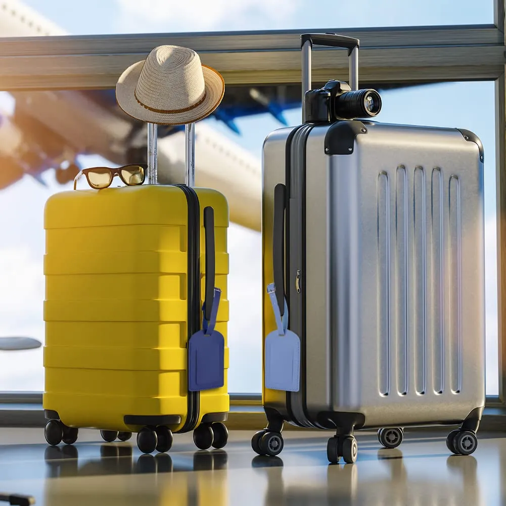 flintronic Viaggio Bagagli Tag, 6 Pezzi Etichette per Valigia - immagine 7
