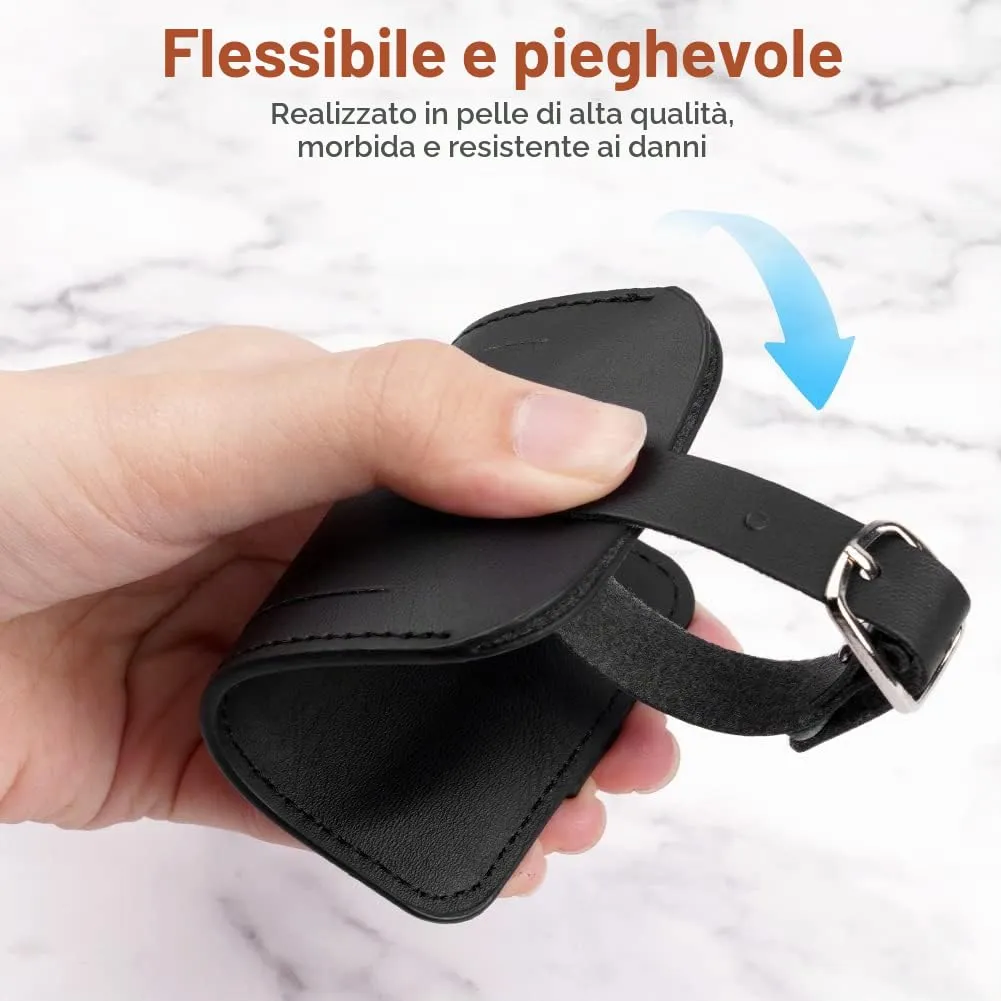 flintronic Viaggio Bagagli Tag, 4 Pezzi Etichette per Valigia - immagine 3