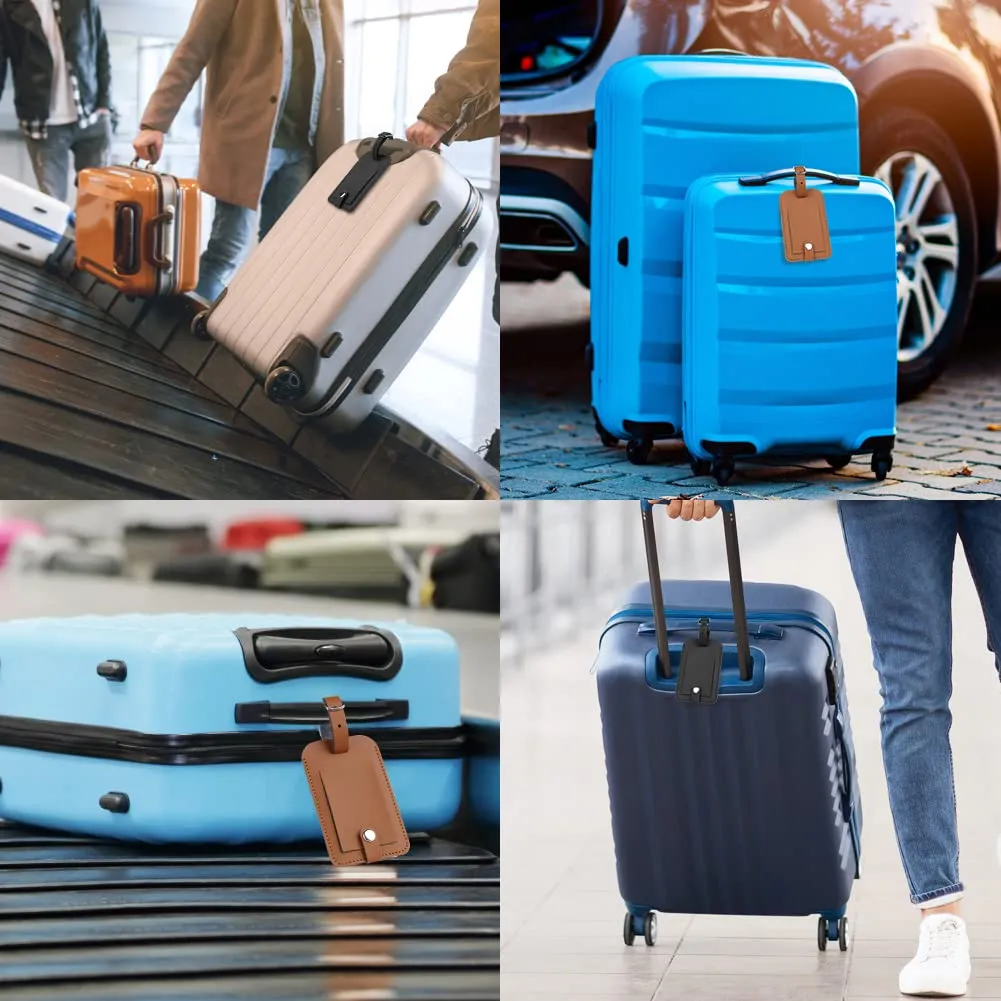 flintronic Viaggio Bagagli Tag, 4 Pezzi Etichette per Valigia - immagine 7