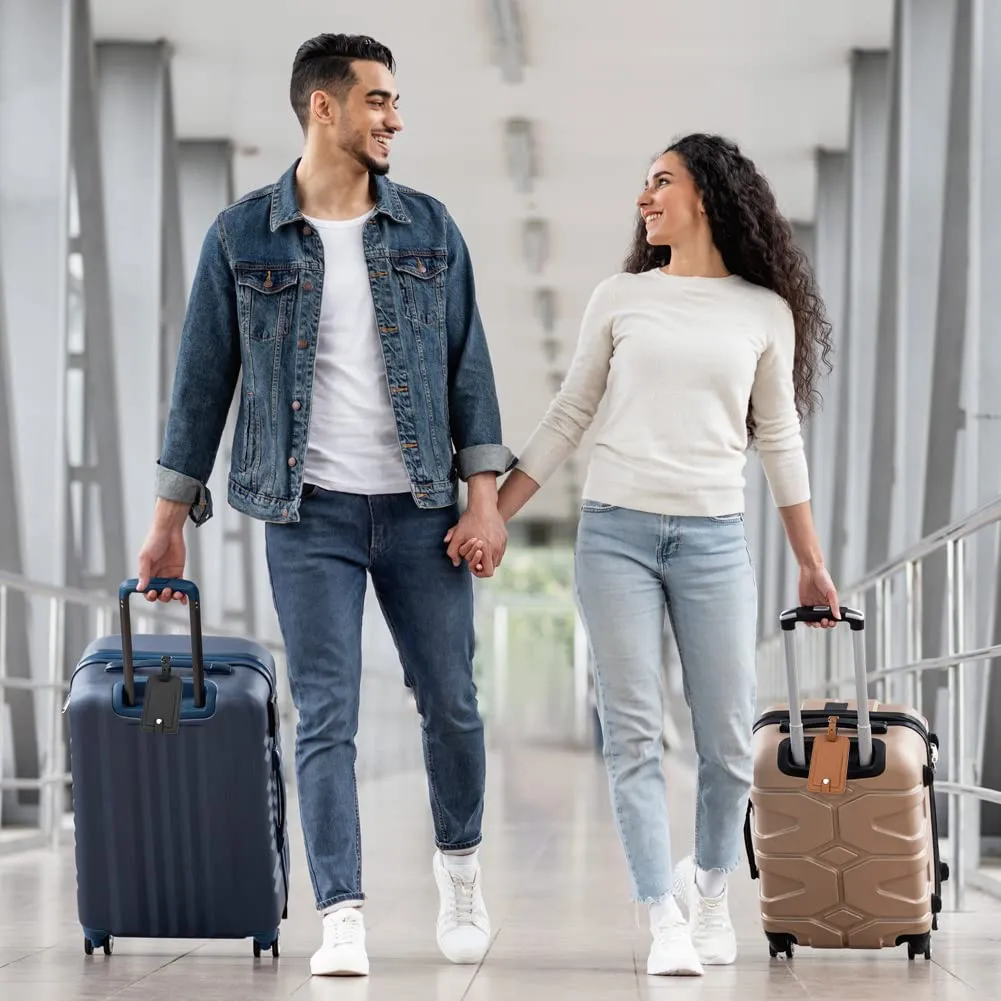 flintronic Viaggio Bagagli Tag, 4 Pezzi Etichette per Valigia - immagine 8
