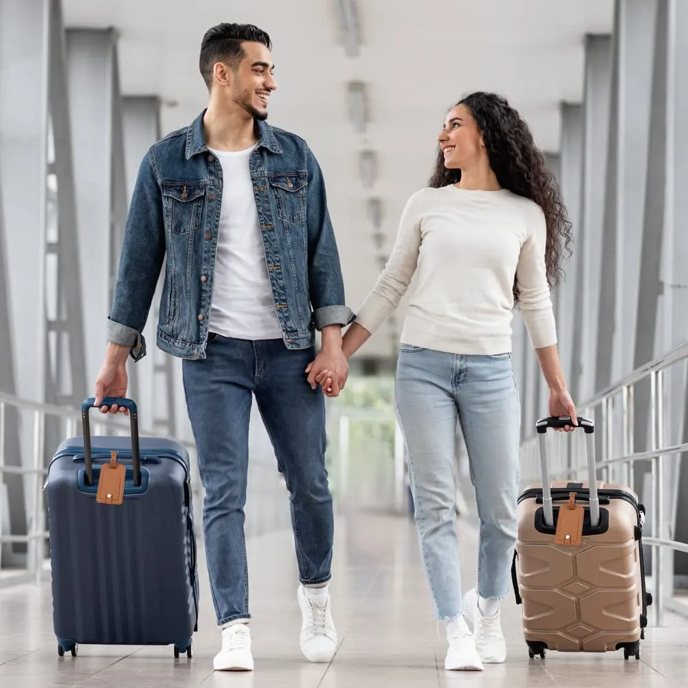 flintronic Viaggio Bagagli Tag, 2 Pezzi Etichette per Valigia - immagine 8