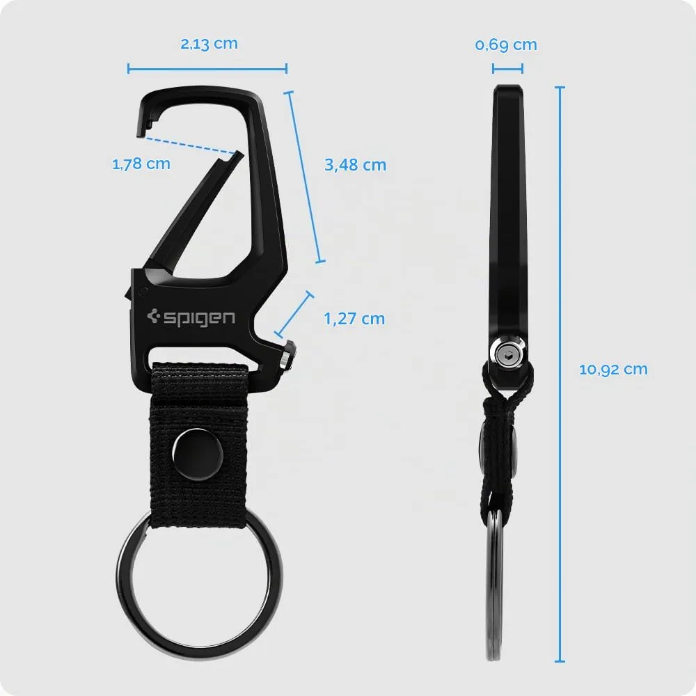 Spigen LIFE Moschettone Portachiavi Clip con Apribottiglie - immagine 2