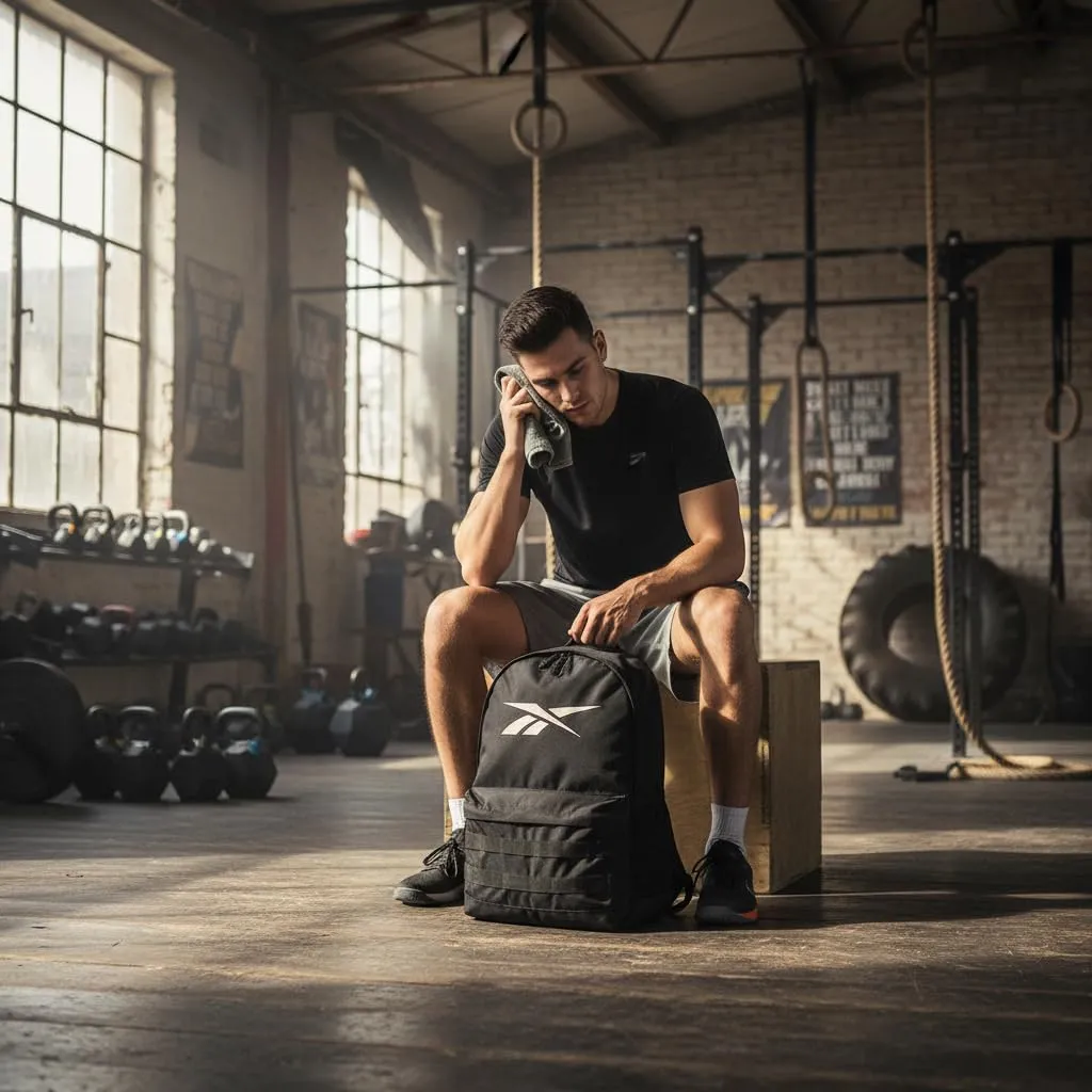 Reebok Malden Zaino Nero, Poliestere, 17.64 L - immagine 2