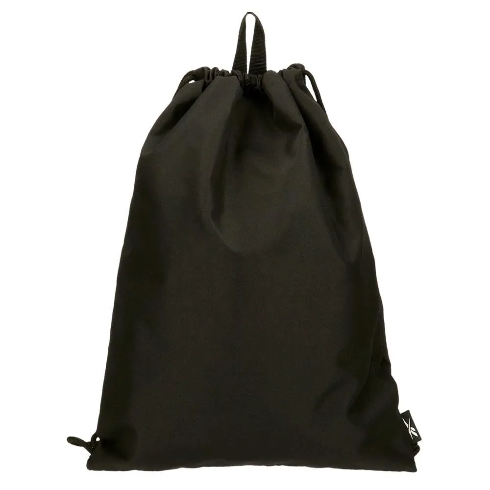 Reebok Malden Zaino Sacco con Cerniera, Nero, 35 x 46 cm, Poliestere - immagine 3