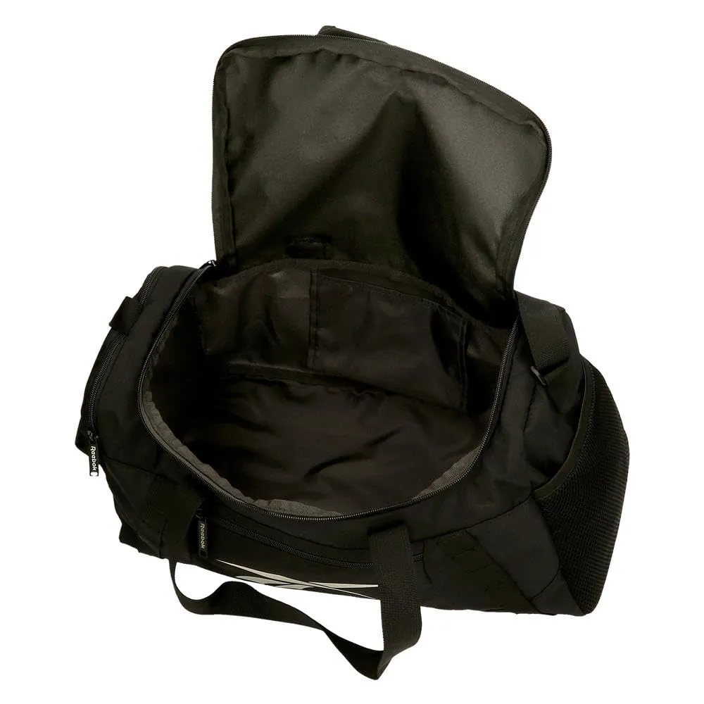 Reebok Malden Borsa da viaggio, Nero, 22,5 L - immagine 4