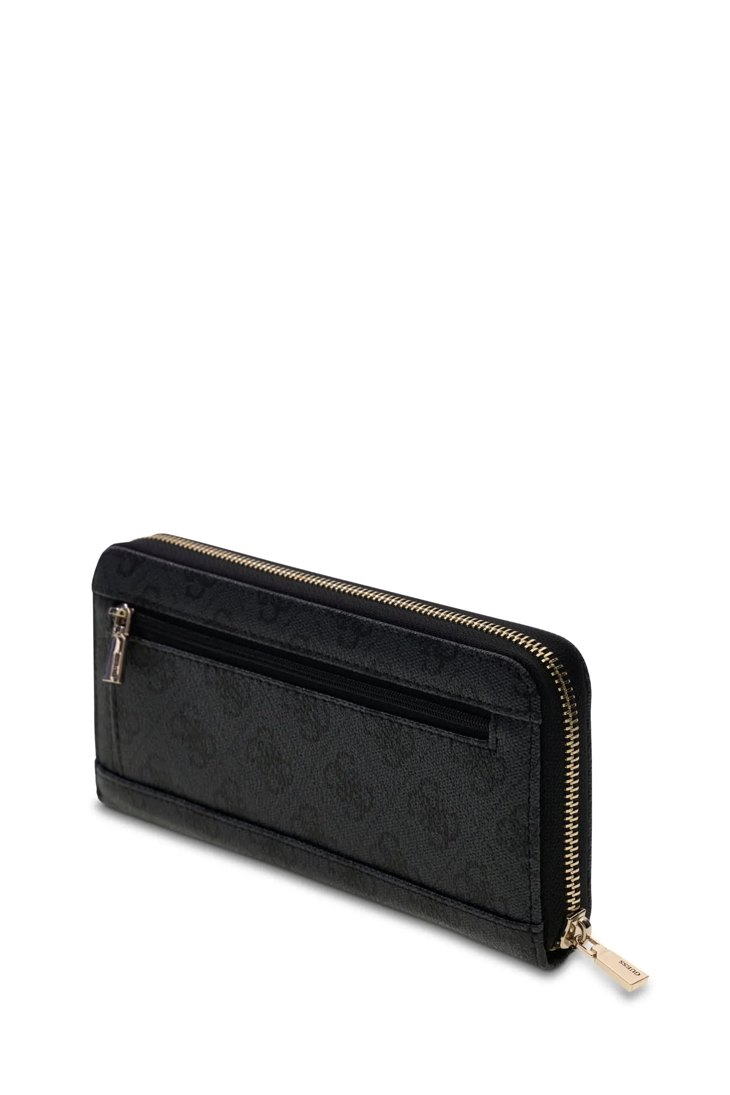 Guess Laurel II SLG Large Zip Around Wallet - Coal Logo - immagine 4